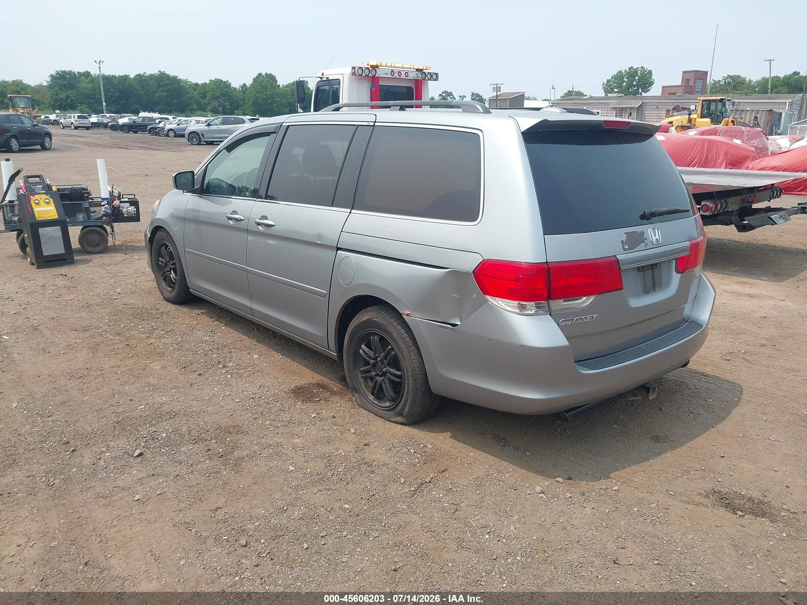 2010 Honda Odyssey Ex-l Light Blue vin: 5FNRL3H6XAB089572
