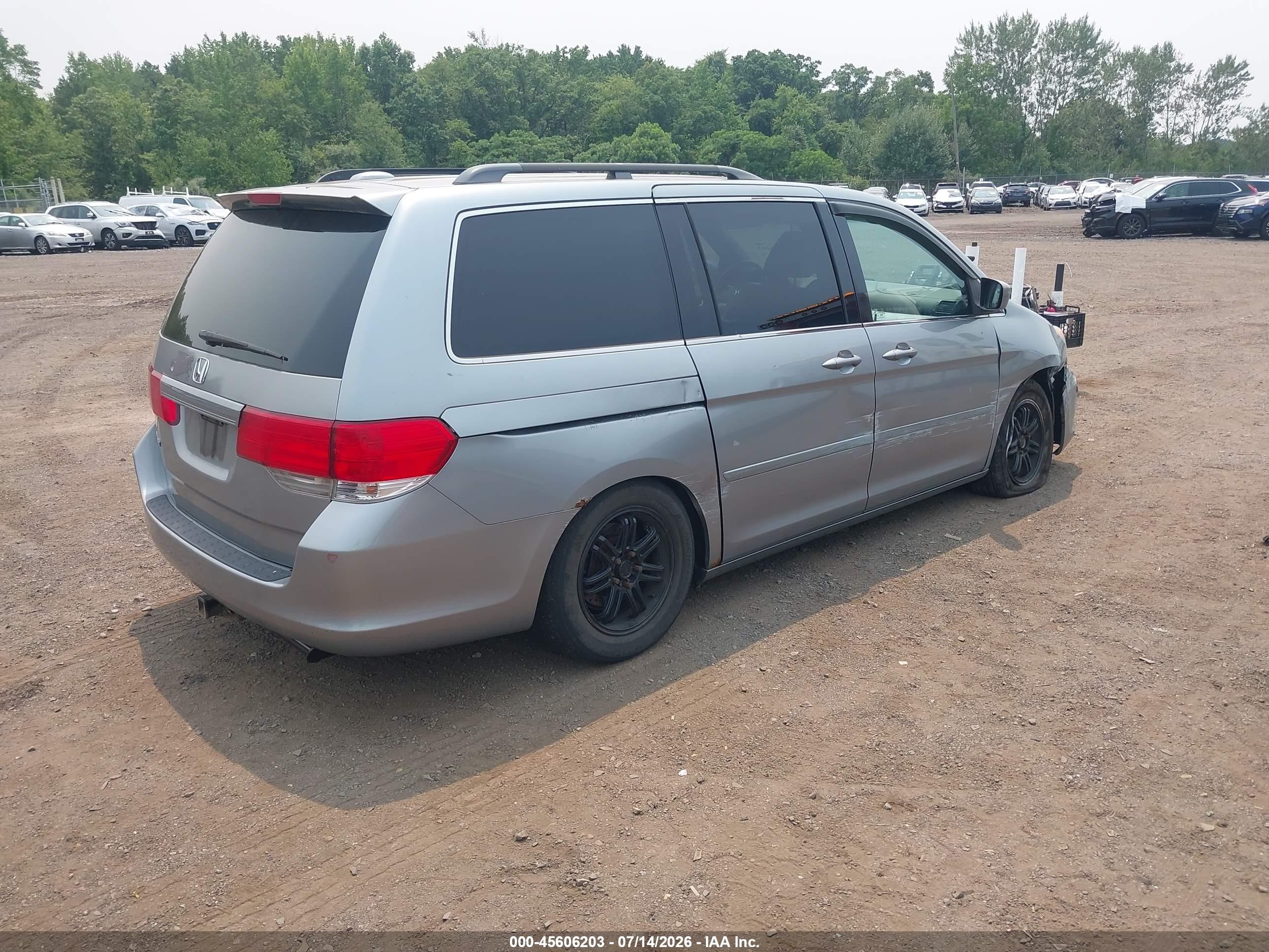 2010 Honda Odyssey Ex-l Light Blue vin: 5FNRL3H6XAB089572