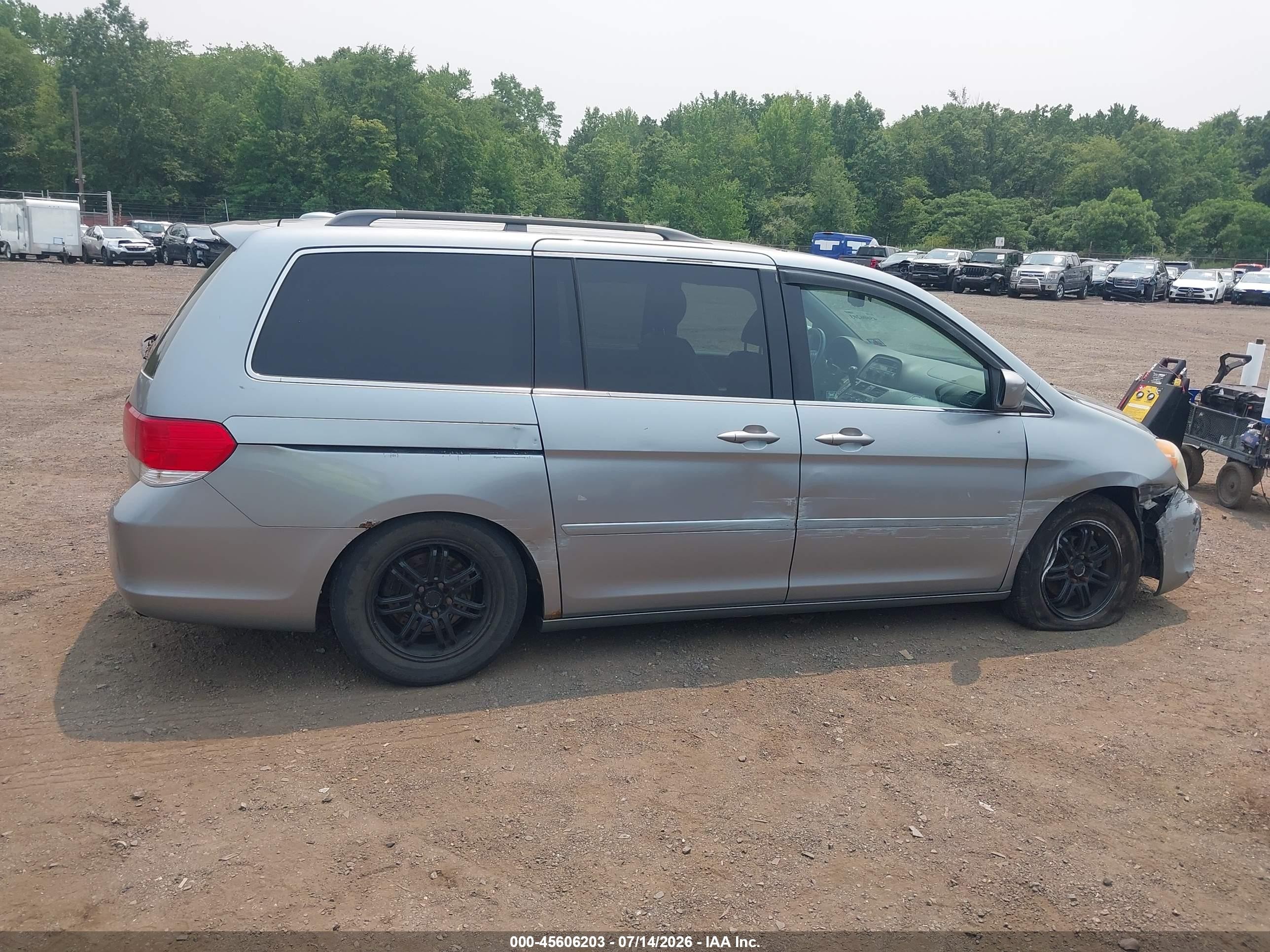 2010 Honda Odyssey Ex-l Light Blue vin: 5FNRL3H6XAB089572