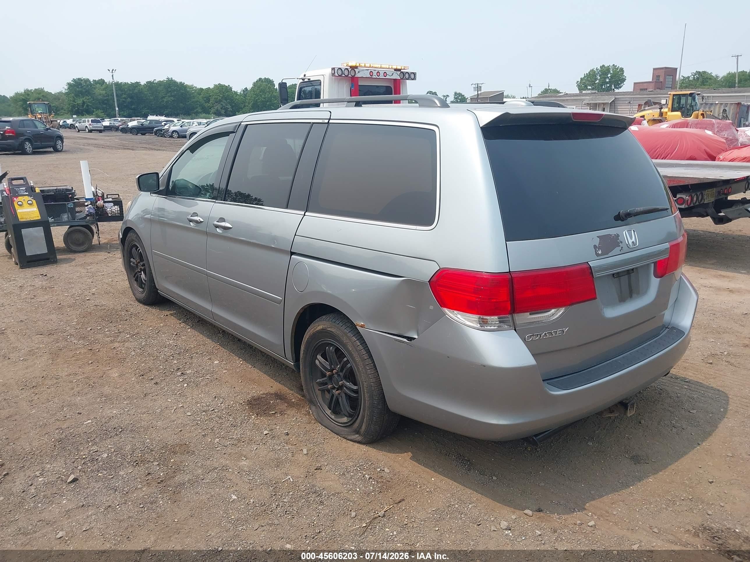2010 Honda Odyssey Ex-l Light Blue vin: 5FNRL3H6XAB089572