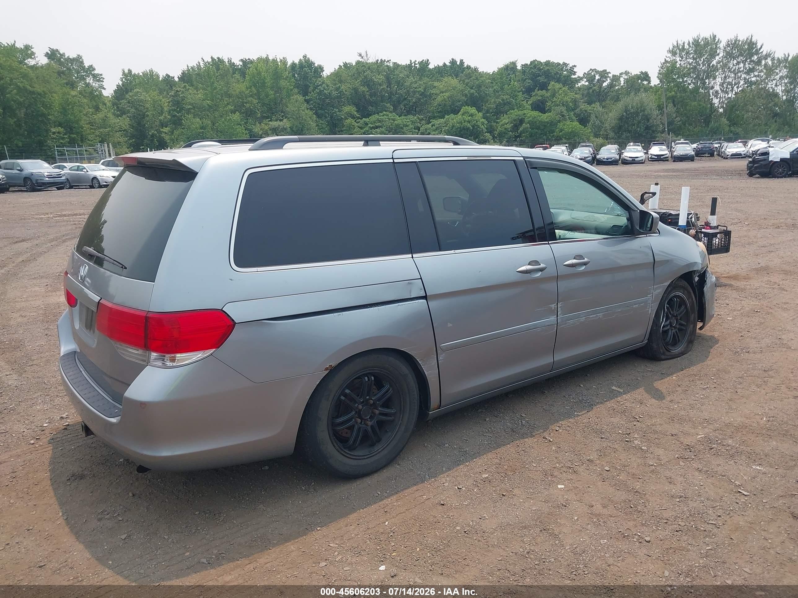 2010 Honda Odyssey Ex-l Light Blue vin: 5FNRL3H6XAB089572