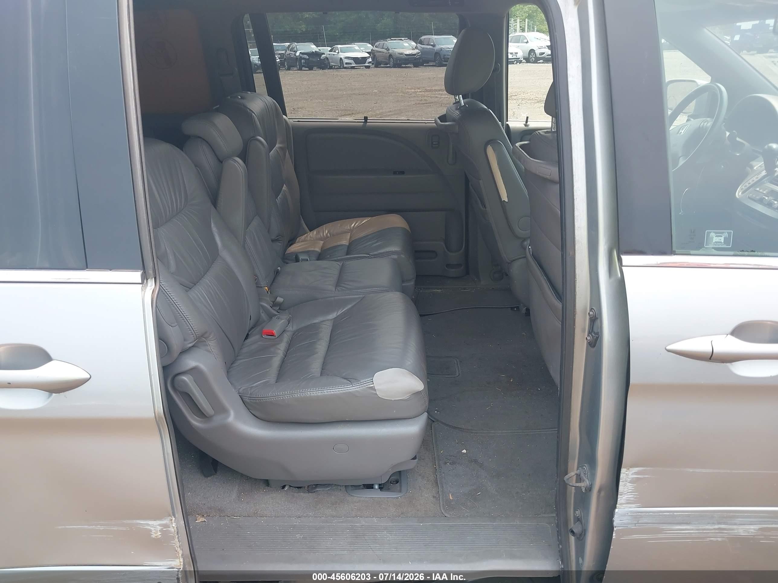 2010 Honda Odyssey Ex-l Light Blue vin: 5FNRL3H6XAB089572