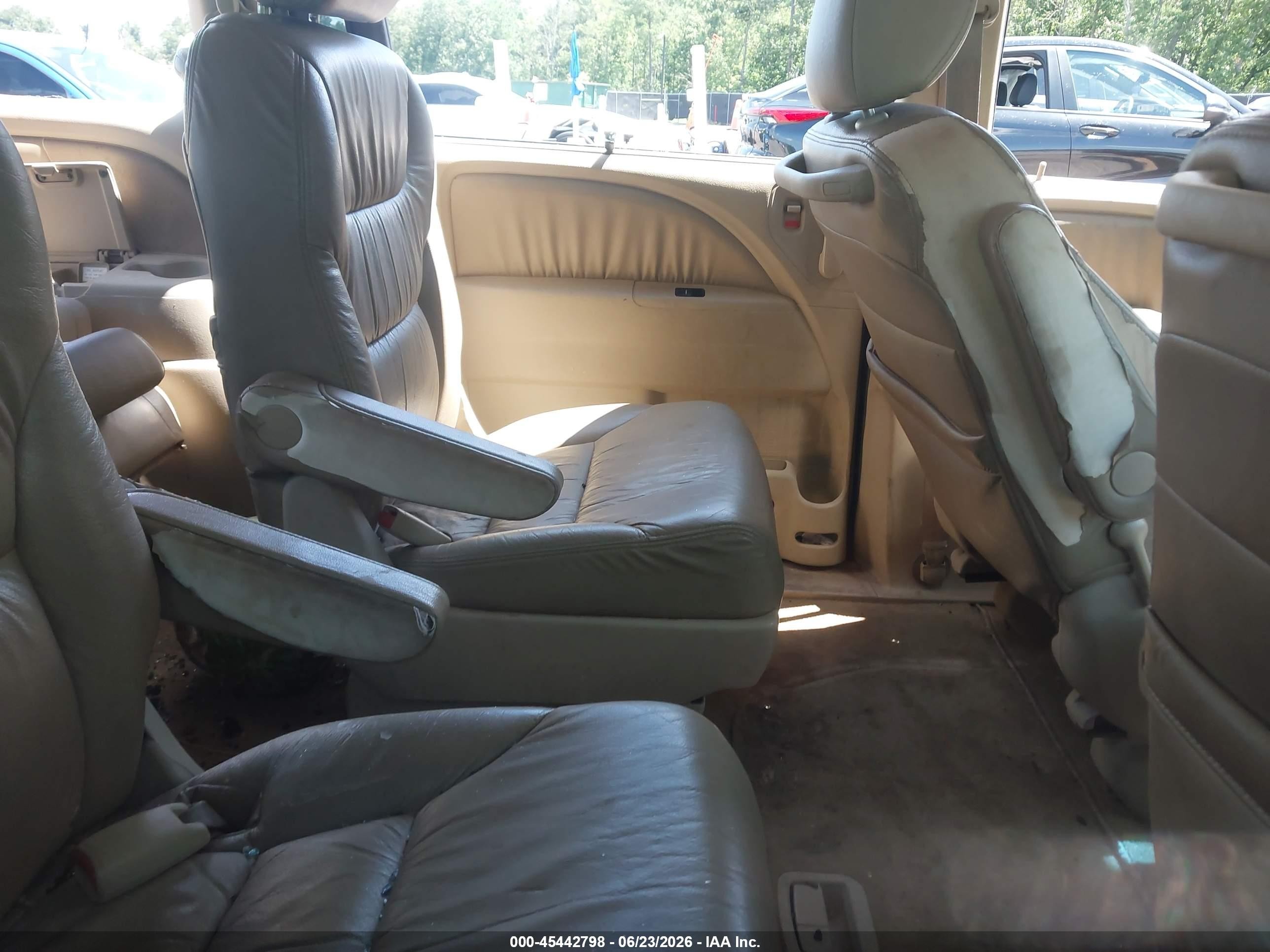 2010 Honda Odyssey Ex-l Maroon vin: 5FNRL3H70AB005316