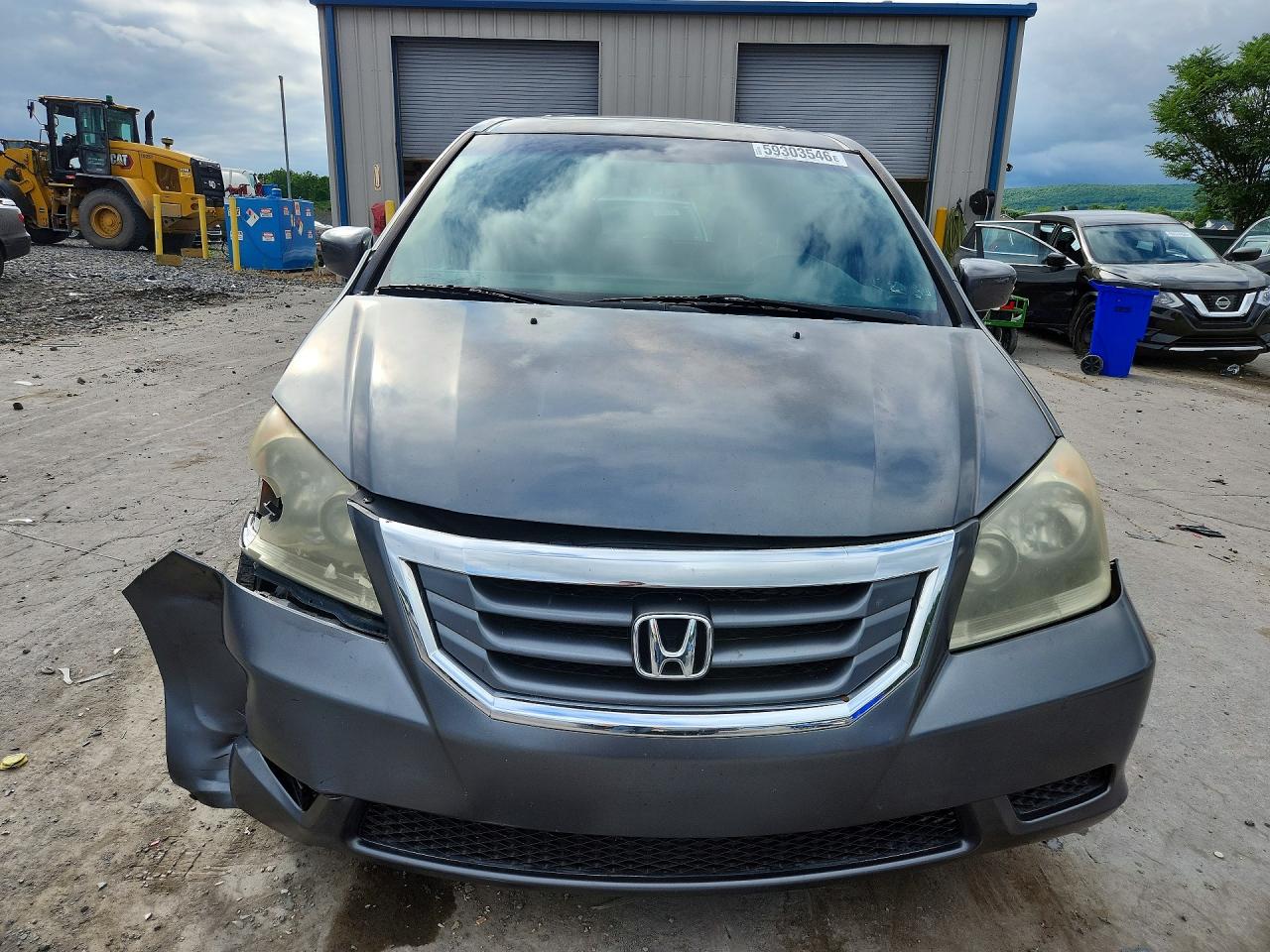 2010 Honda Odyssey Exl Charcoal vin: 5FNRL3H70AB050689