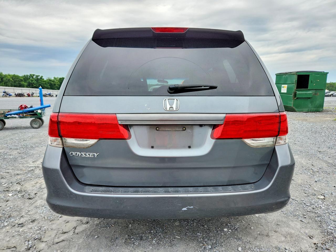 2010 Honda Odyssey Exl Gray vin: 5FNRL3H70AB057416