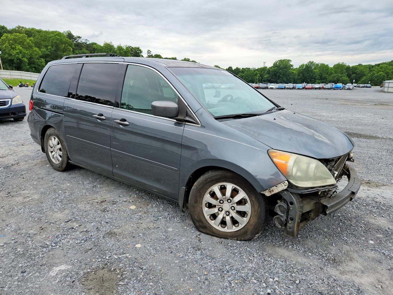 2010 Honda Odyssey Exl Gray vin: 5FNRL3H70AB057416