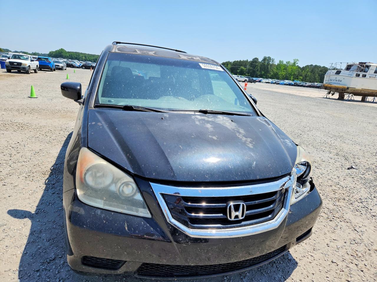 2010 Honda Odyssey Exl Черный vin: 5FNRL3H70AB083580