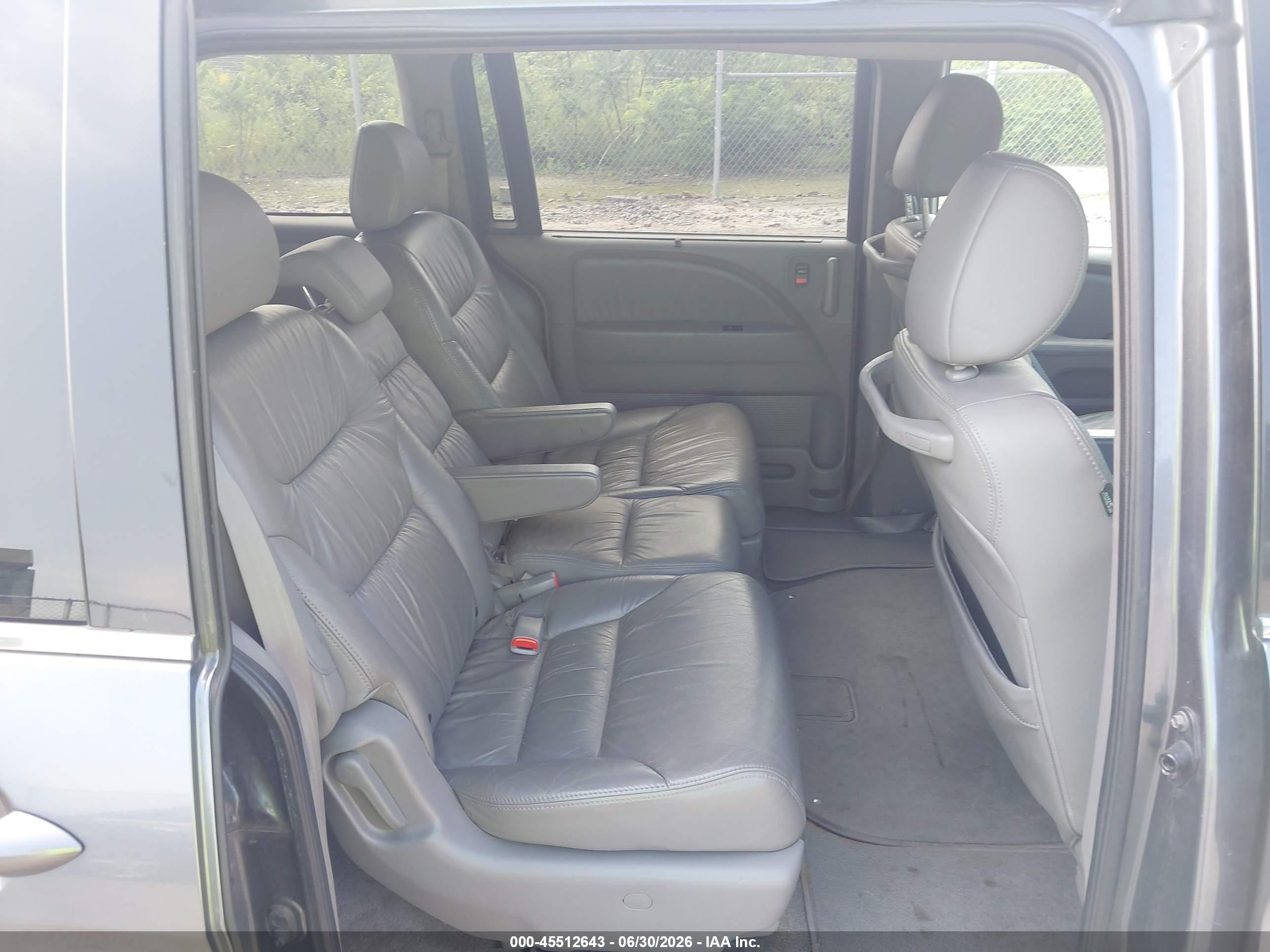 2010 Honda Odyssey Ex-l Gray vin: 5FNRL3H70AB085085
