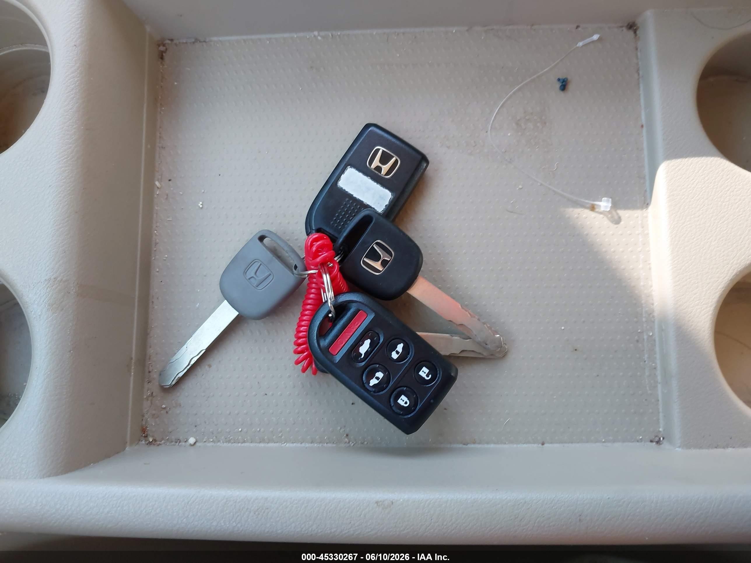 2010 Honda Odyssey Ex-l Maroon vin: 5FNRL3H70AB108932