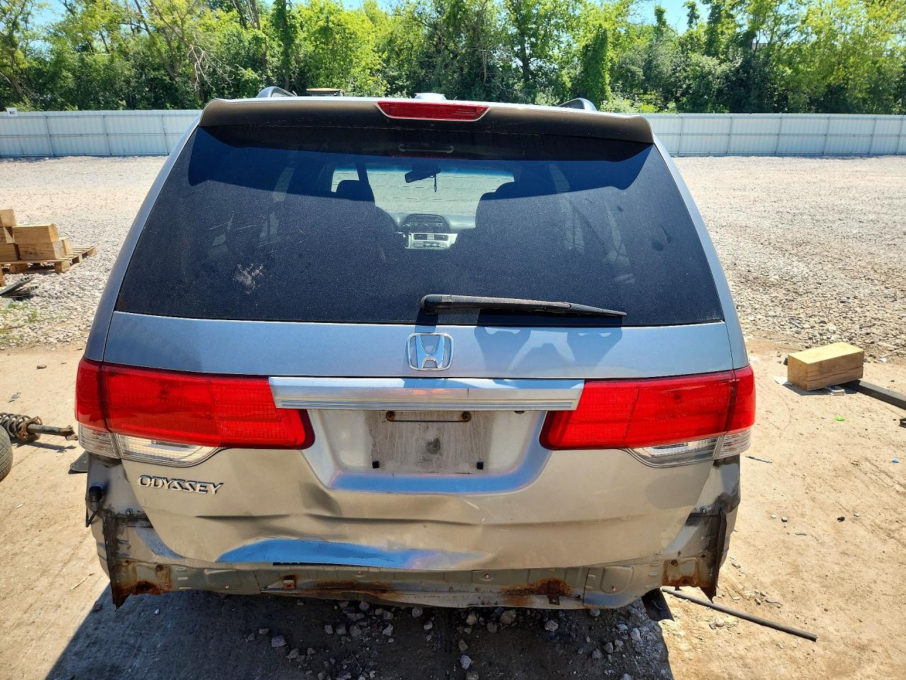 2010 Honda Odyssey Exl Gray vin: 5FNRL3H71AB001470