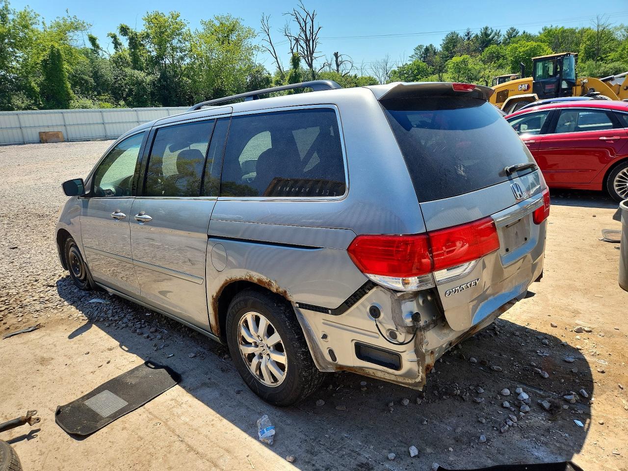 2010 Honda Odyssey Exl Gray vin: 5FNRL3H71AB001470