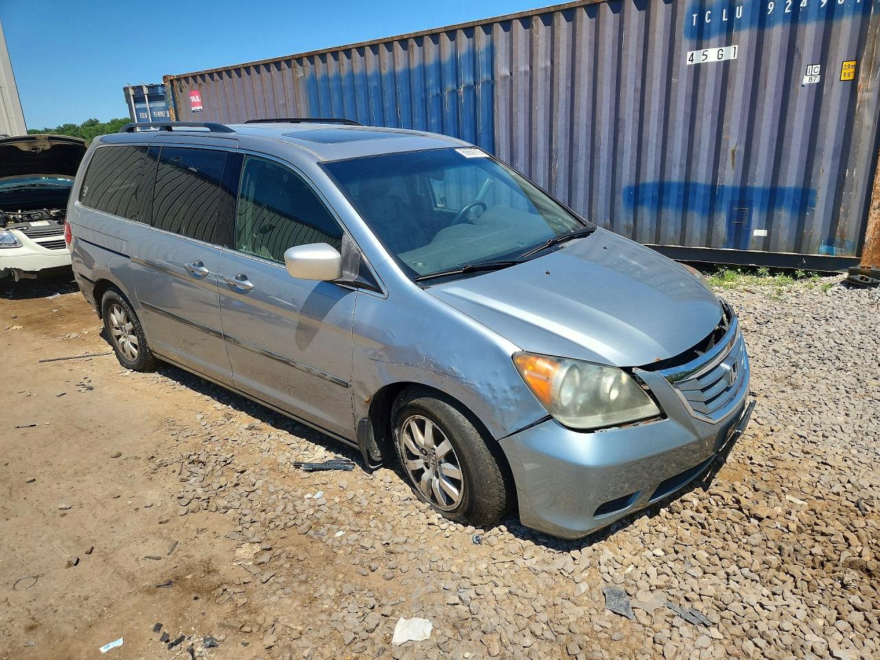 2010 Honda Odyssey Exl Gray vin: 5FNRL3H71AB001470