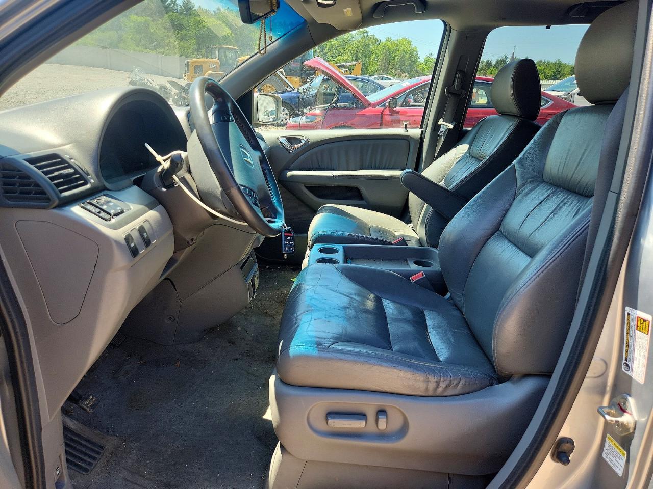 2010 Honda Odyssey Exl Gray vin: 5FNRL3H71AB001470