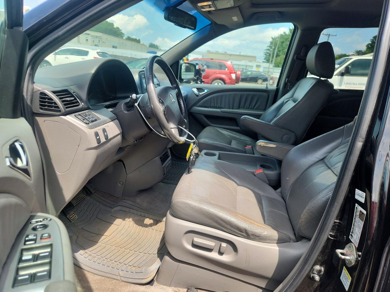 2010 Honda Odyssey Exl Черный vin: 5FNRL3H71AB006572