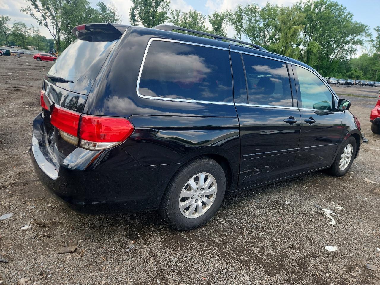 2010 Honda Odyssey Exl Черный vin: 5FNRL3H71AB006572