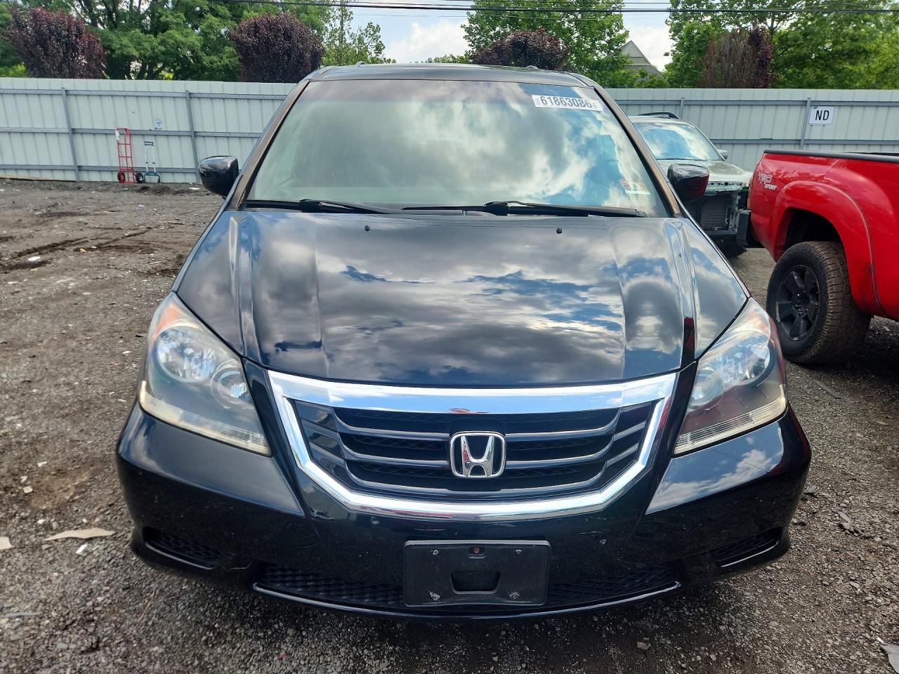 2010 Honda Odyssey Exl Черный vin: 5FNRL3H71AB006572