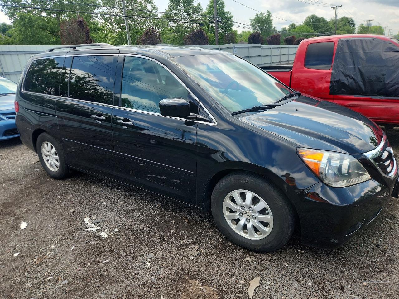2010 Honda Odyssey Exl Черный vin: 5FNRL3H71AB006572