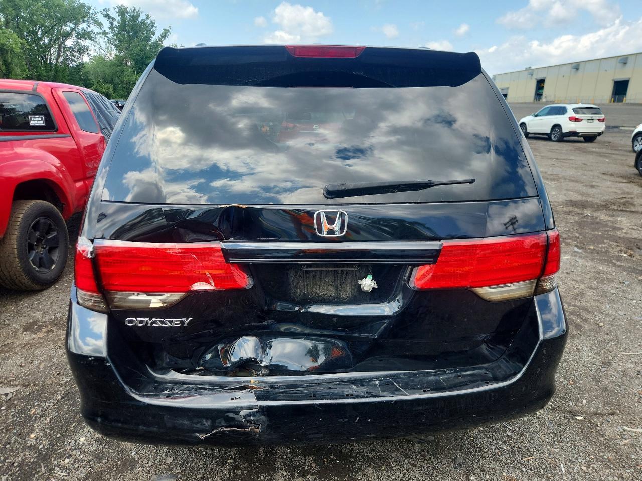 2010 Honda Odyssey Exl Черный vin: 5FNRL3H71AB006572