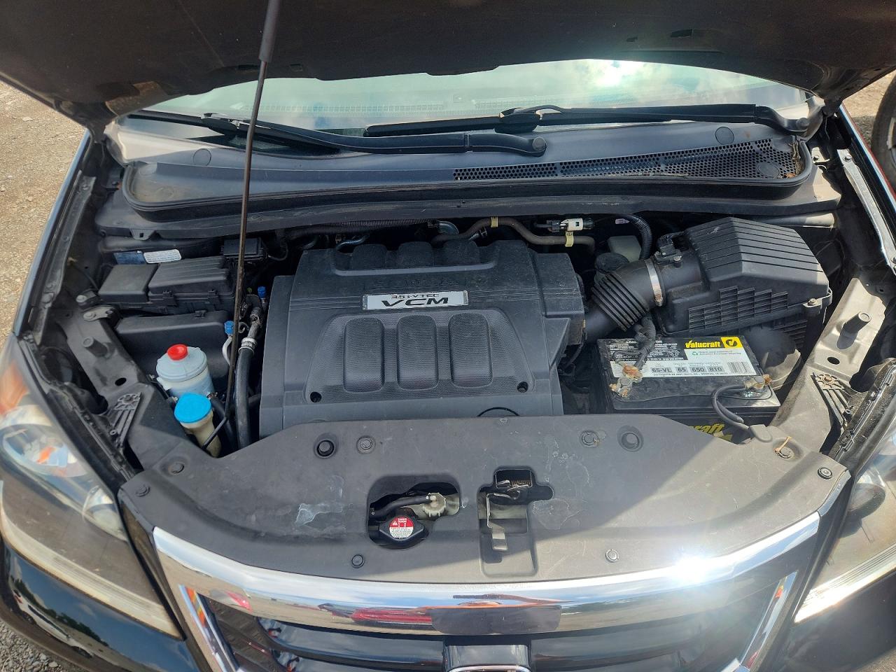 2010 Honda Odyssey Exl Черный vin: 5FNRL3H71AB006572