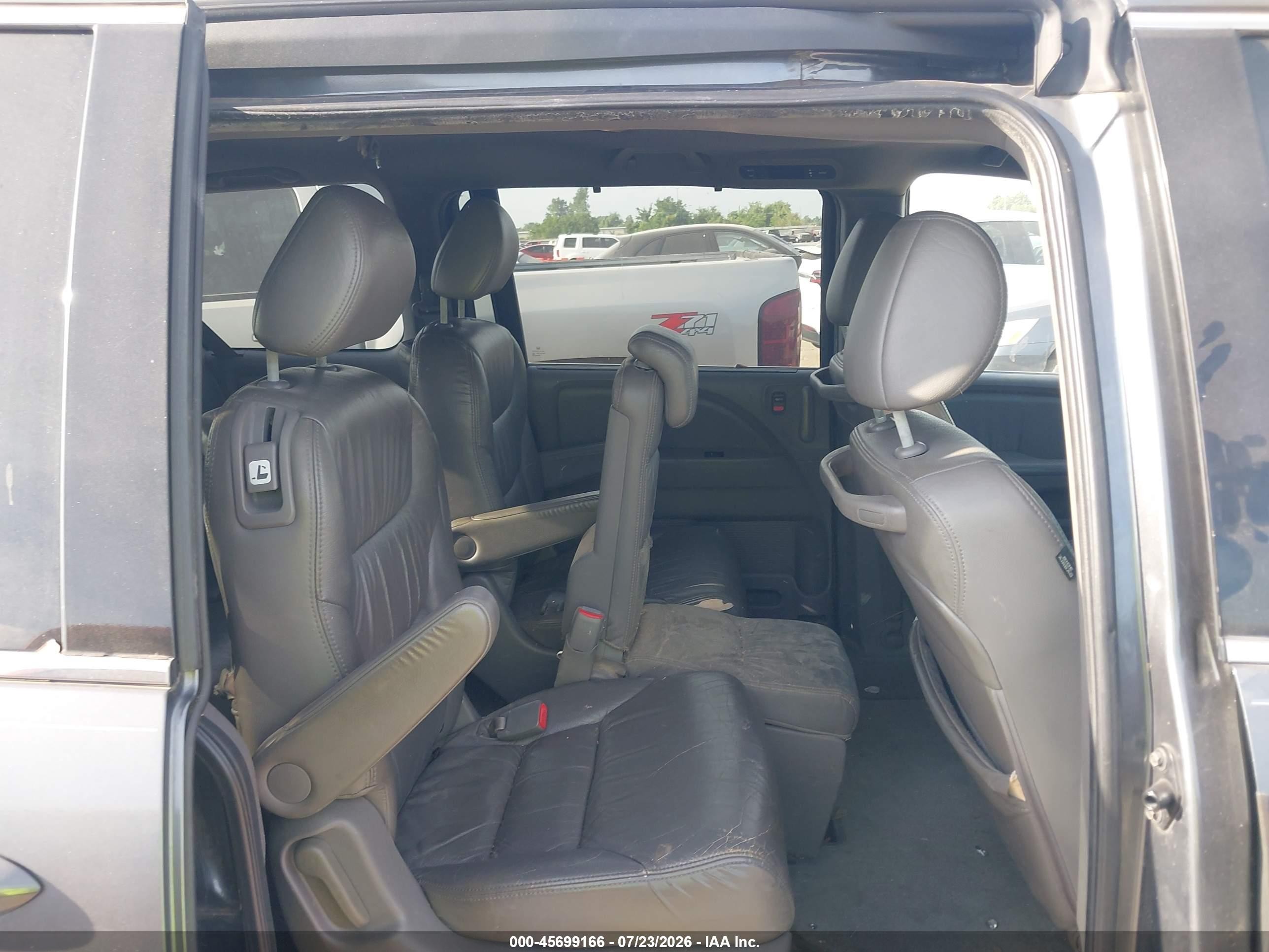 2010 Honda Odyssey Ex-l Gray vin: 5FNRL3H71AB020181