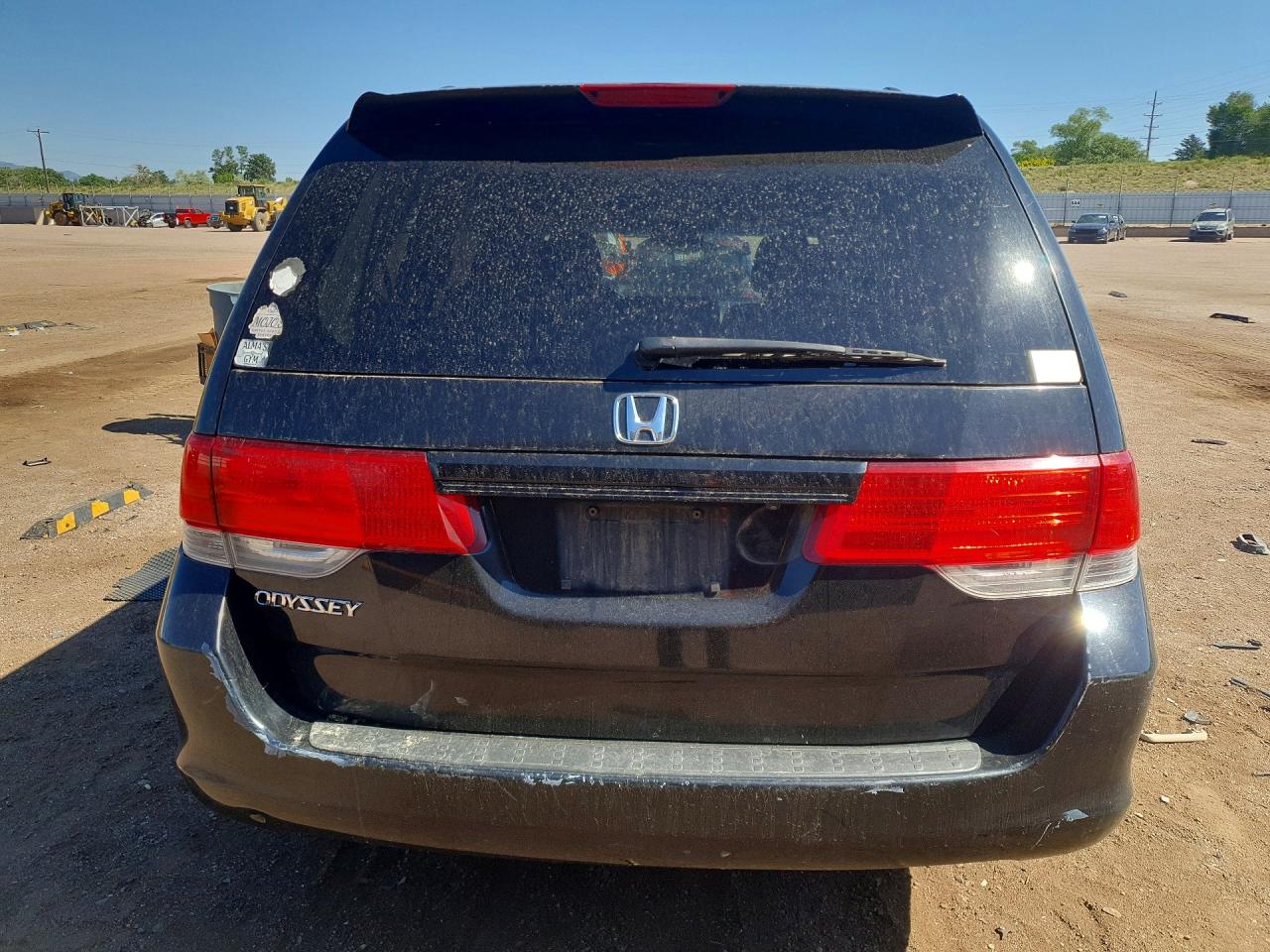 2010 Honda Odyssey Exl Black vin: 5FNRL3H71AB113363