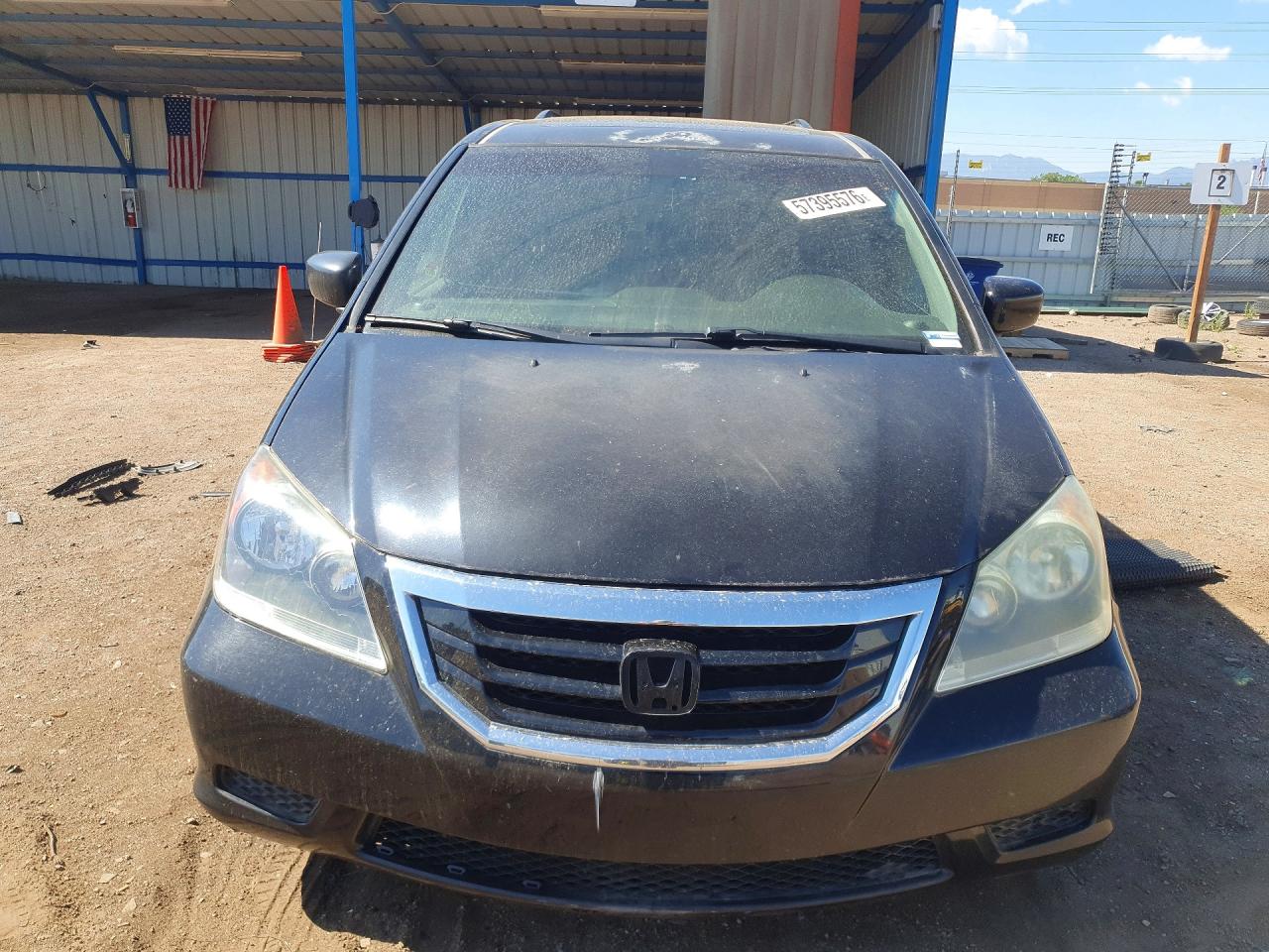2010 Honda Odyssey Exl Black vin: 5FNRL3H71AB113363