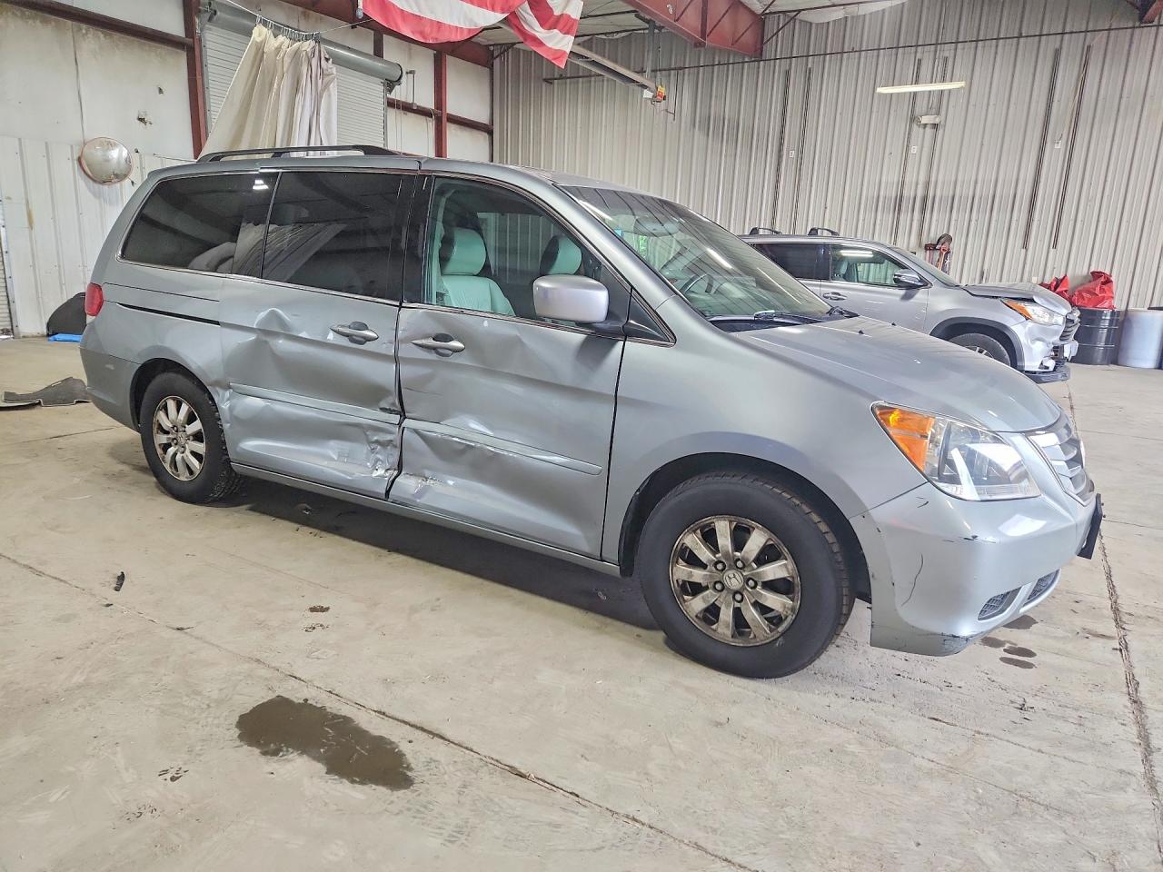 2010 Honda Odyssey Exl Серебряный vin: 5FNRL3H72AB002353