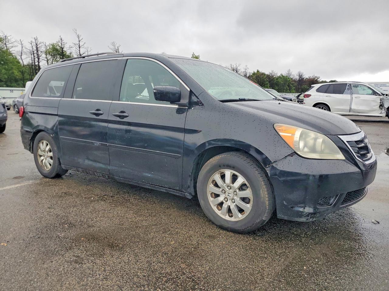 2010 Honda Odyssey Exl Black vin: 5FNRL3H72AB005446