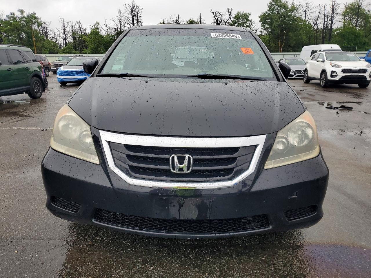 2010 Honda Odyssey Exl Black vin: 5FNRL3H72AB005446