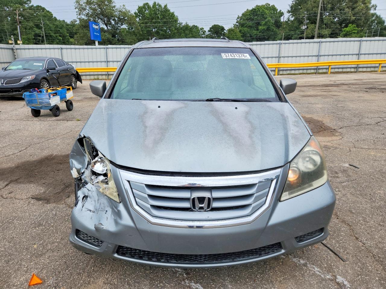 2010 Honda Odyssey Exl Silver vin: 5FNRL3H72AB044070