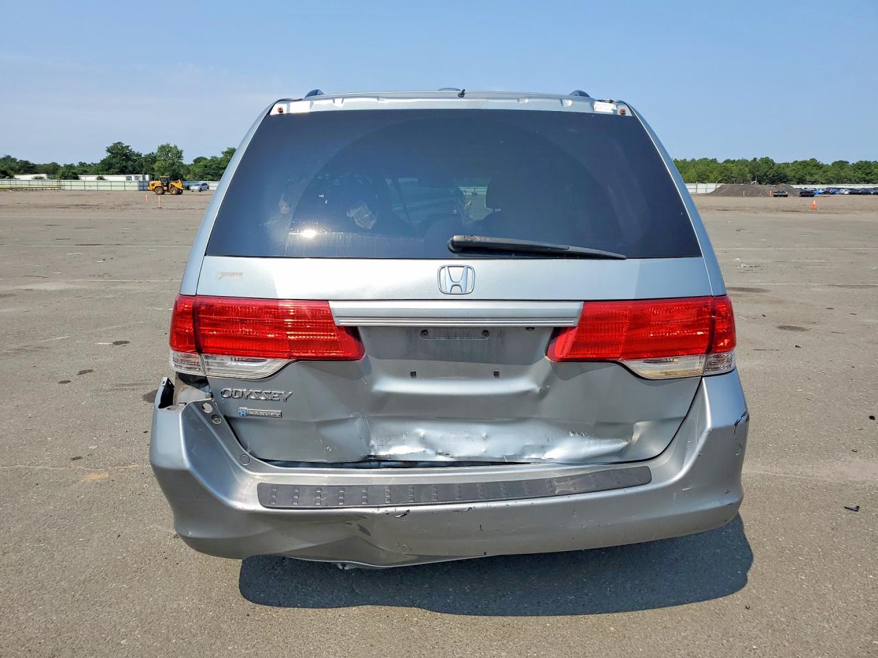 2010 Honda Odyssey Exl Silver vin: 5FNRL3H72AB102288
