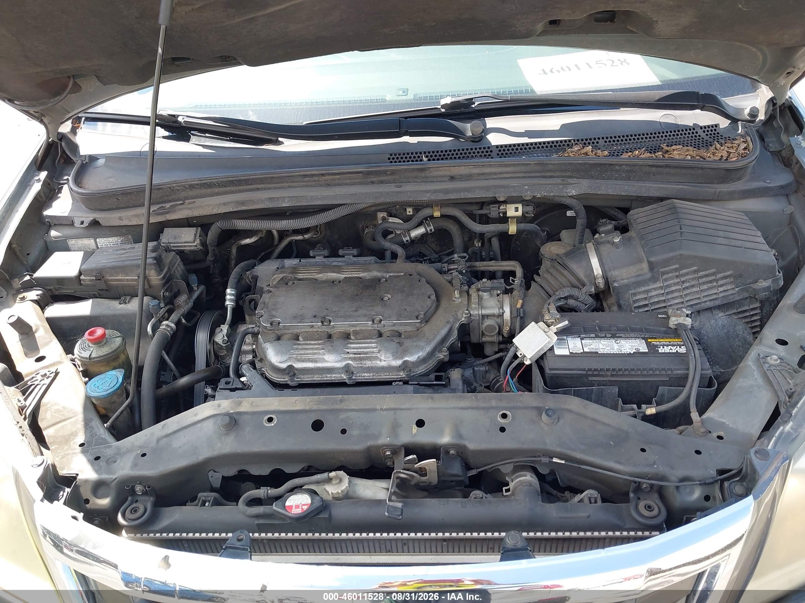 2010 Honda Odyssey Ex-l Gray vin: 5FNRL3H72AB112707