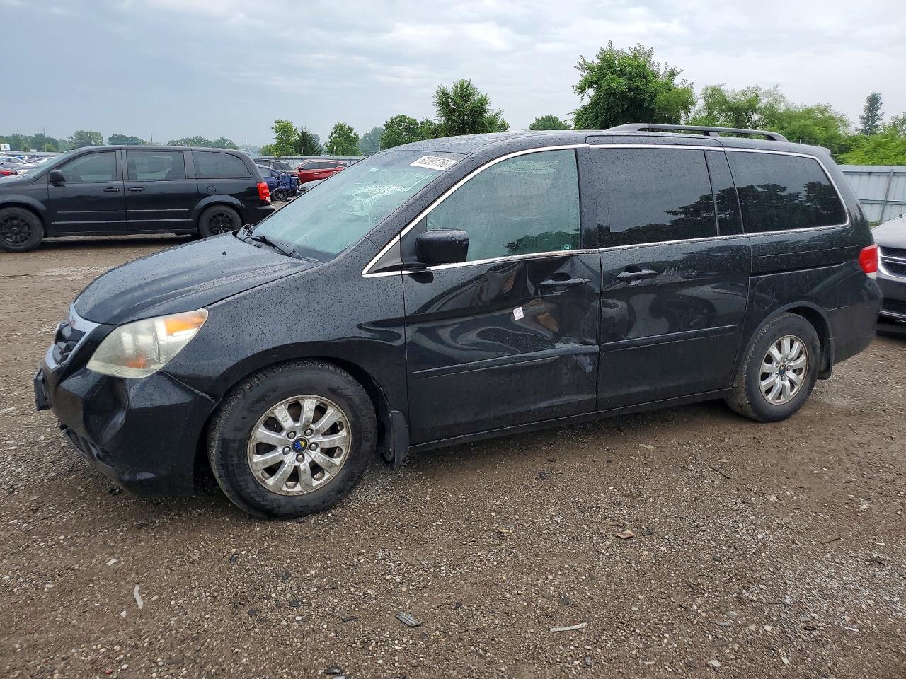 2010 Honda Odyssey Exl Black vin: 5FNRL3H72AB504294