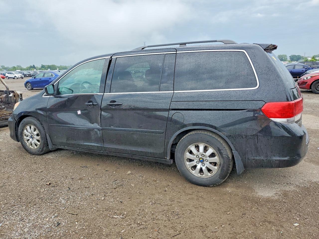2010 Honda Odyssey Exl Black vin: 5FNRL3H72AB504294