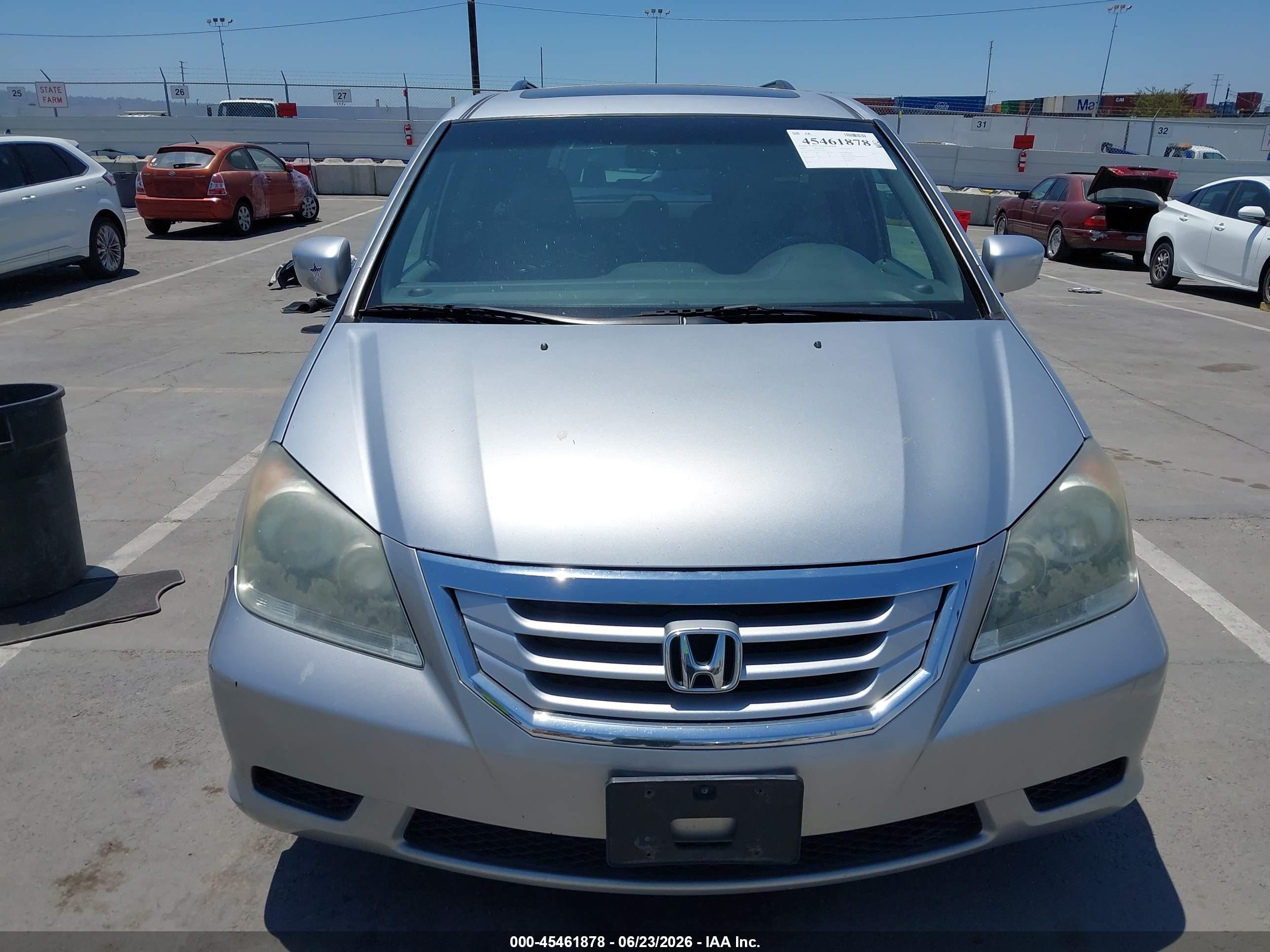 2010 Honda Odyssey Ex-l Серебряный vin: 5FNRL3H73AB015838
