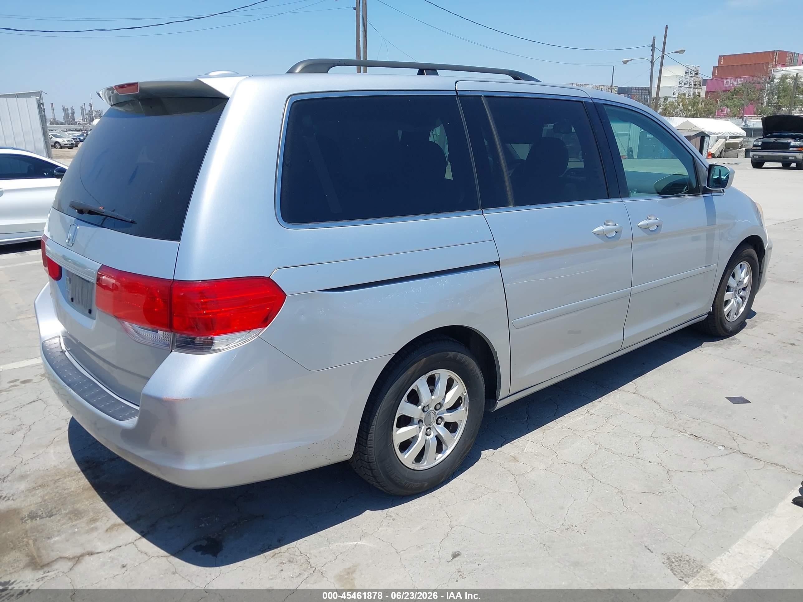 2010 Honda Odyssey Ex-l Серебряный vin: 5FNRL3H73AB015838