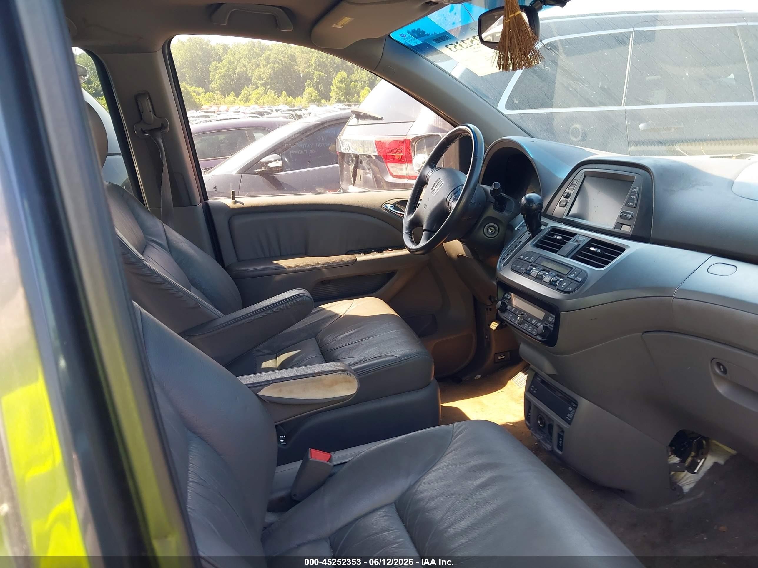 2010 Honda Odyssey Ex-l Gray vin: 5FNRL3H73AB054297
