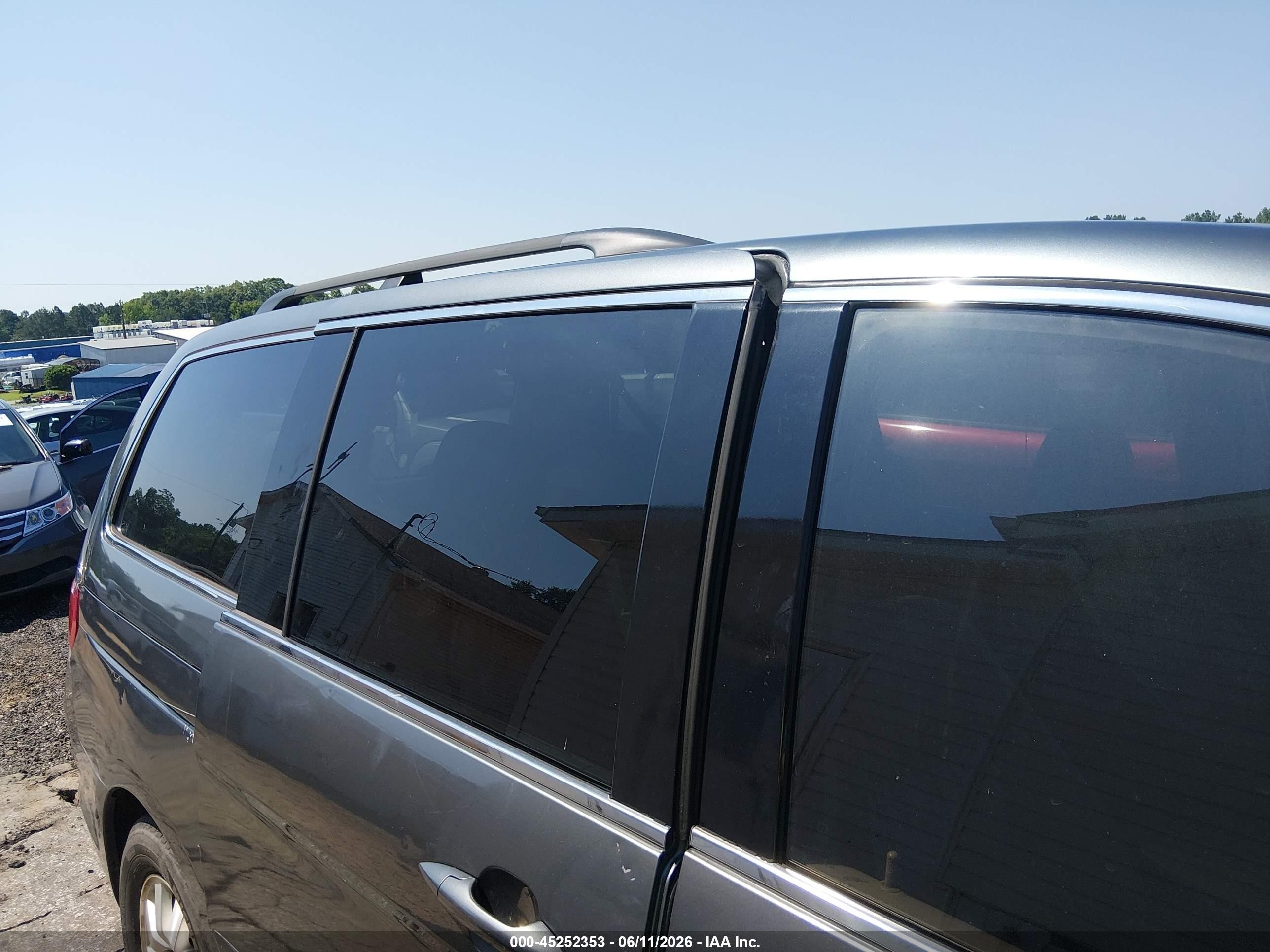 2010 Honda Odyssey Ex-l Gray vin: 5FNRL3H73AB054297