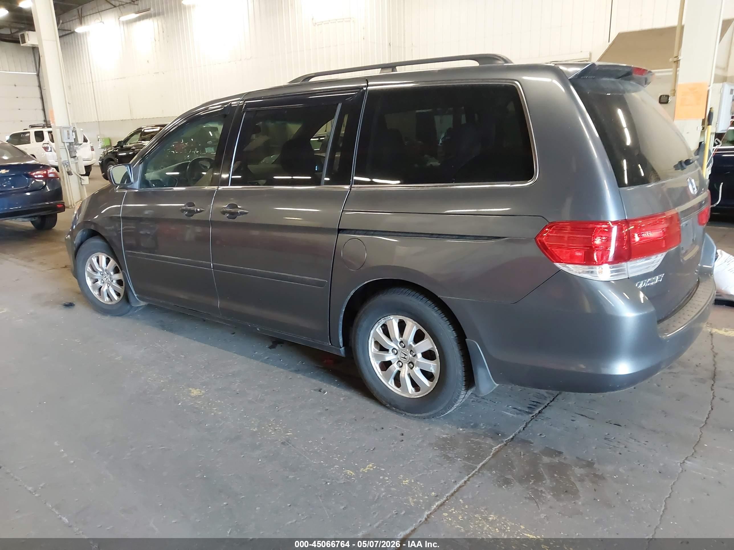 2010 Honda Odyssey Ex-l Gray vin: 5FNRL3H73AB085162