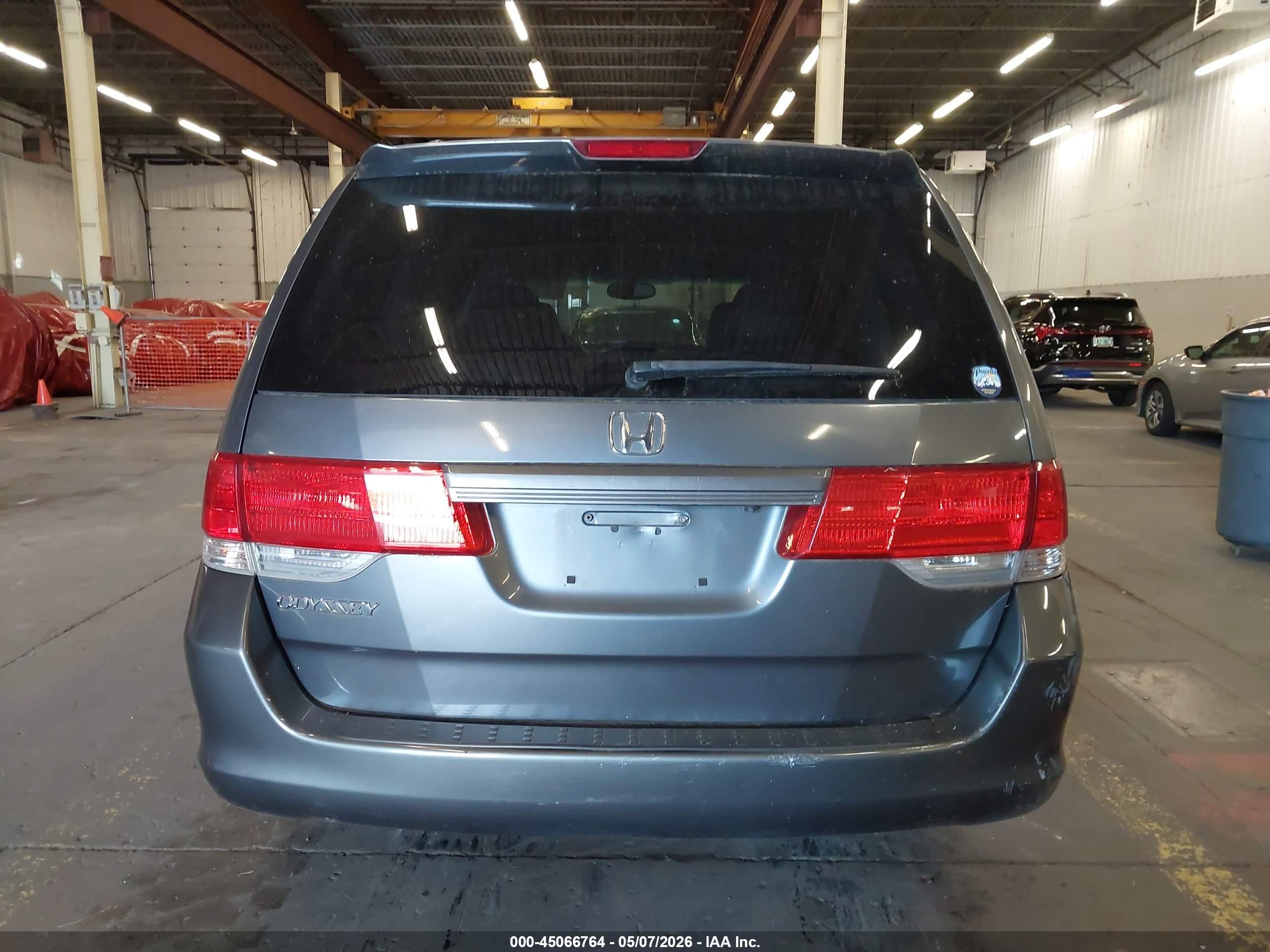 2010 Honda Odyssey Ex-l Gray vin: 5FNRL3H73AB085162