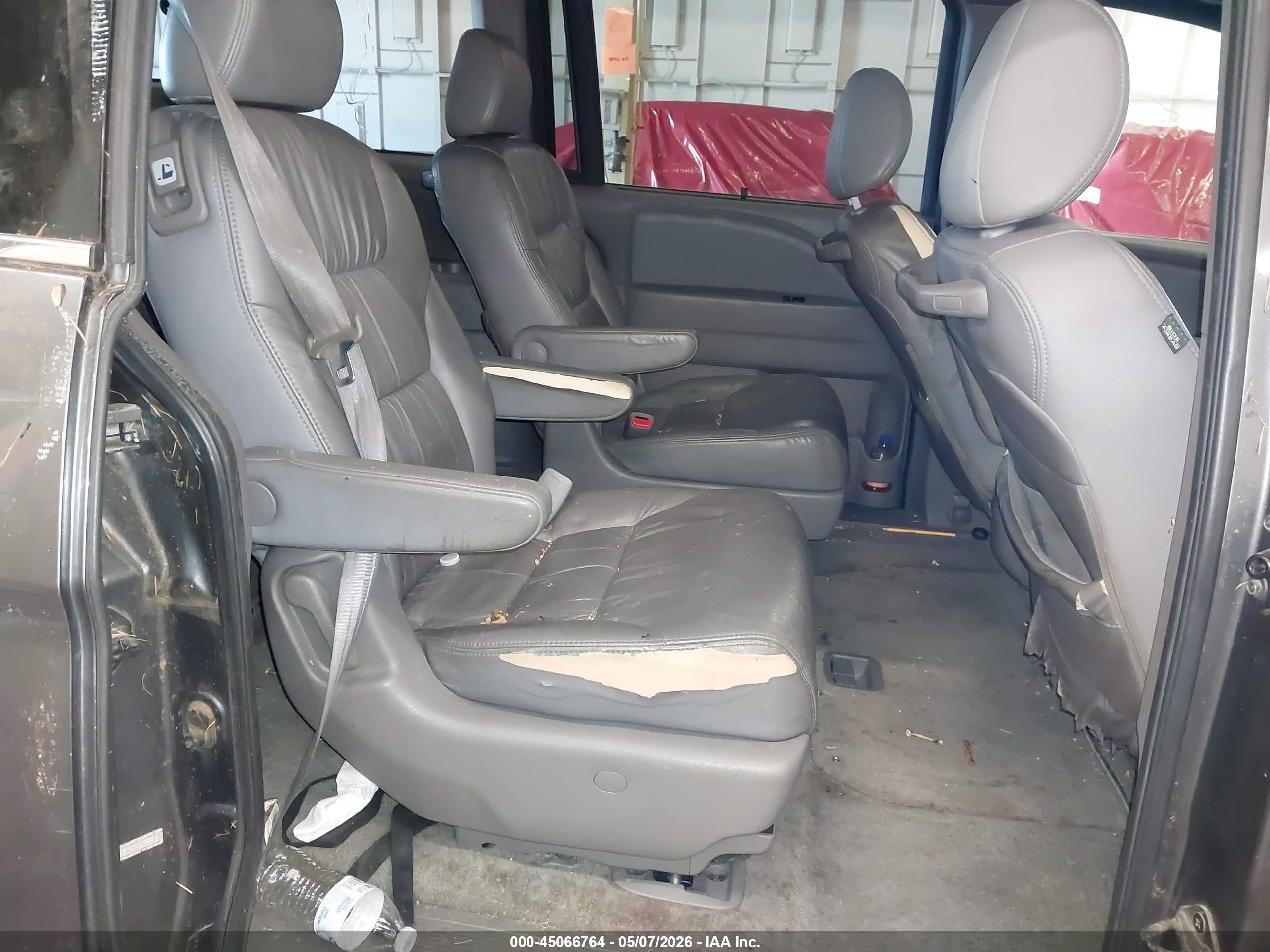 2010 Honda Odyssey Ex-l Gray vin: 5FNRL3H73AB085162