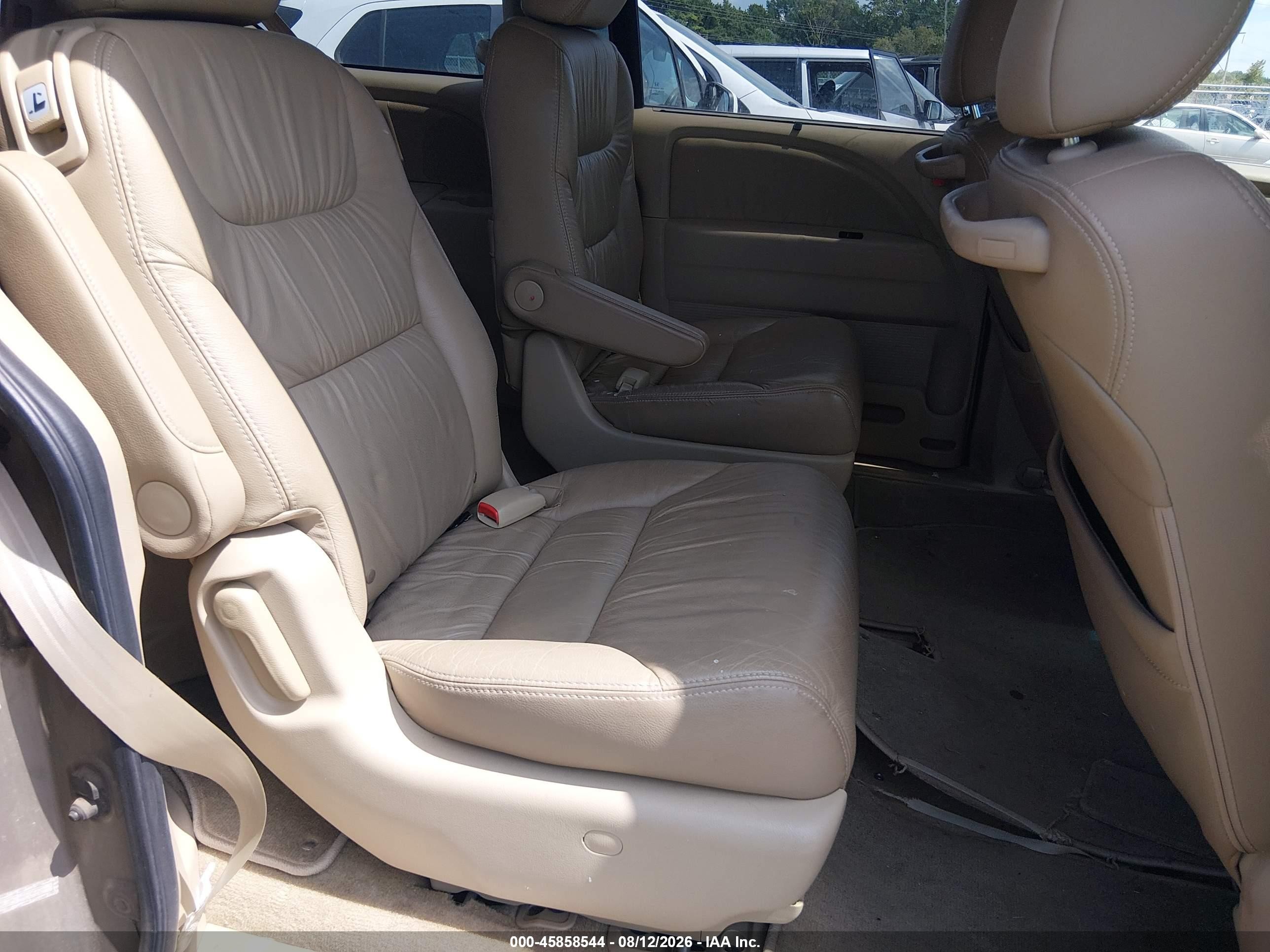 2010 Honda Odyssey Ex-l Gold vin: 5FNRL3H74AB047276