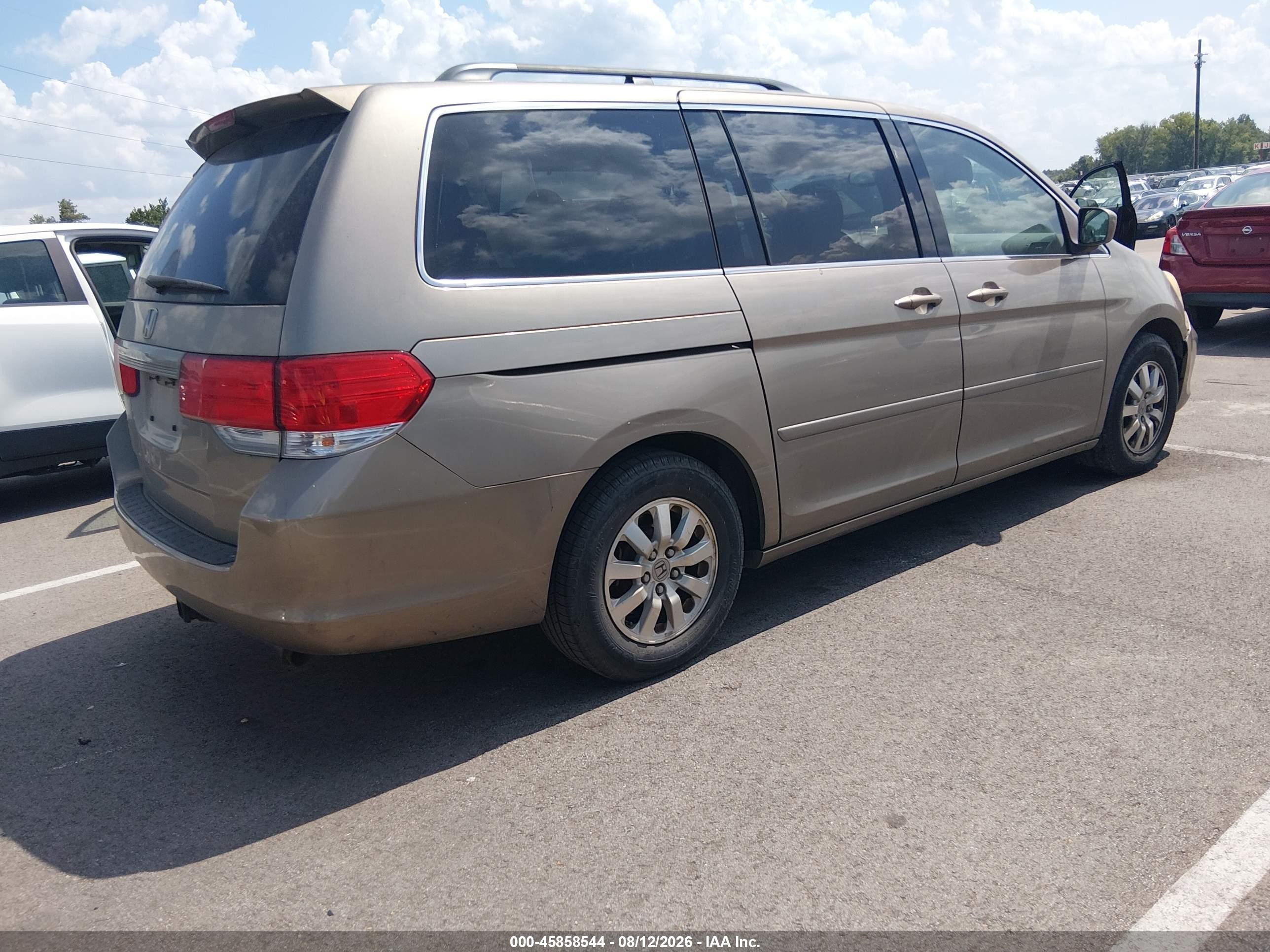 2010 Honda Odyssey Ex-l Gold vin: 5FNRL3H74AB047276