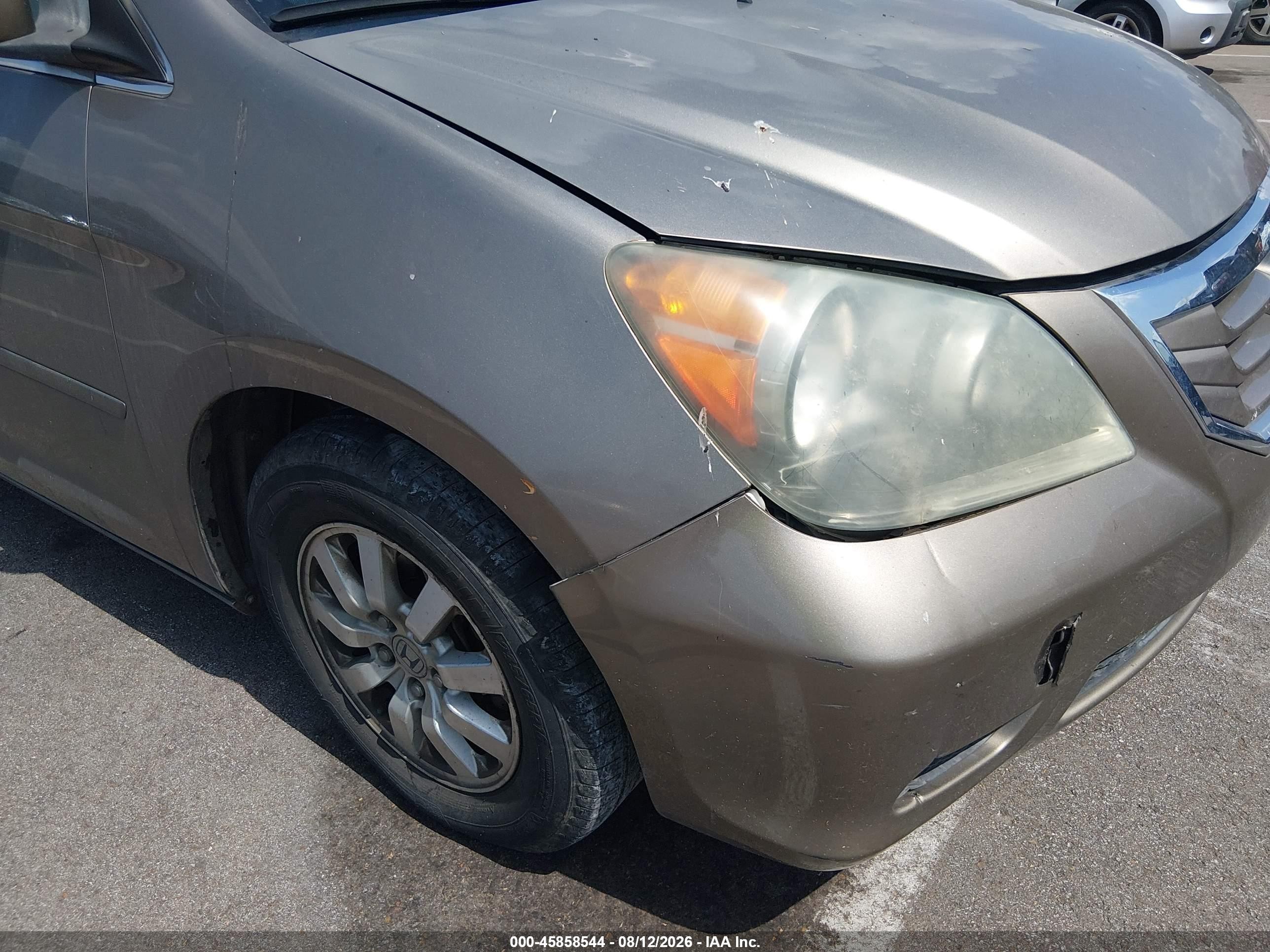 2010 Honda Odyssey Ex-l Gold vin: 5FNRL3H74AB047276