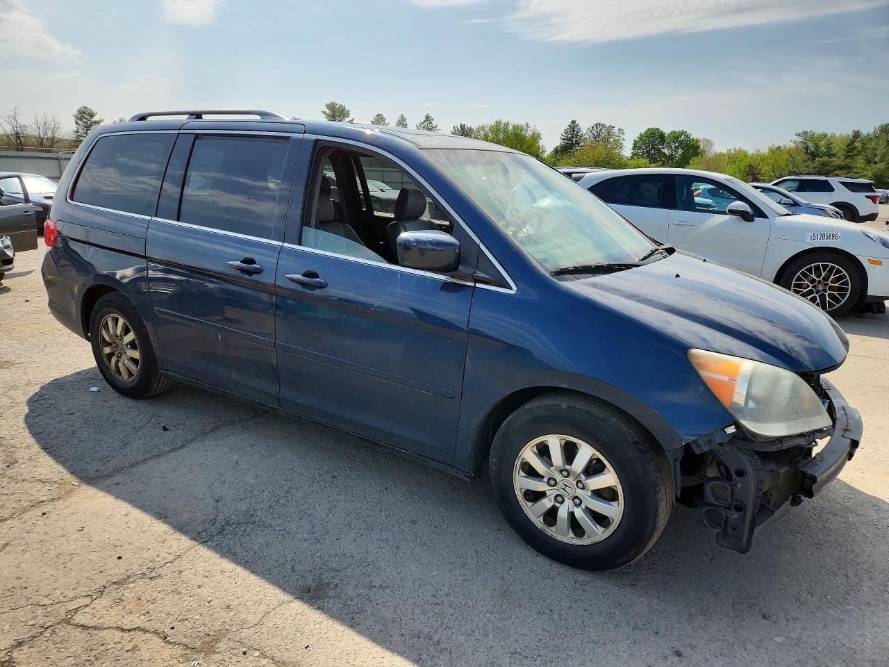 2010 Honda Odyssey Exl Синий vin: 5FNRL3H74AB066152