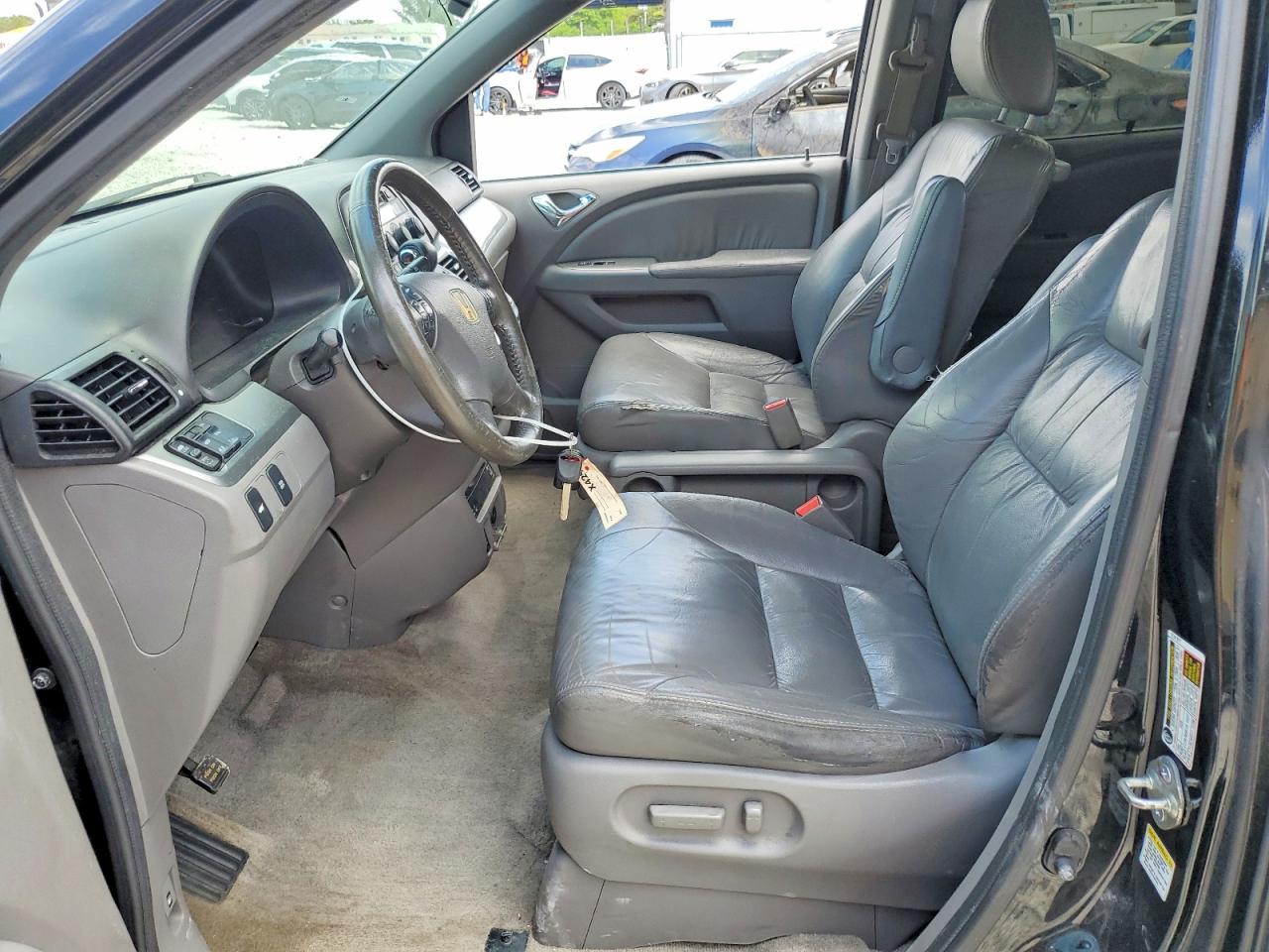 2010 Honda Odyssey Exl Black vin: 5FNRL3H74AB091374