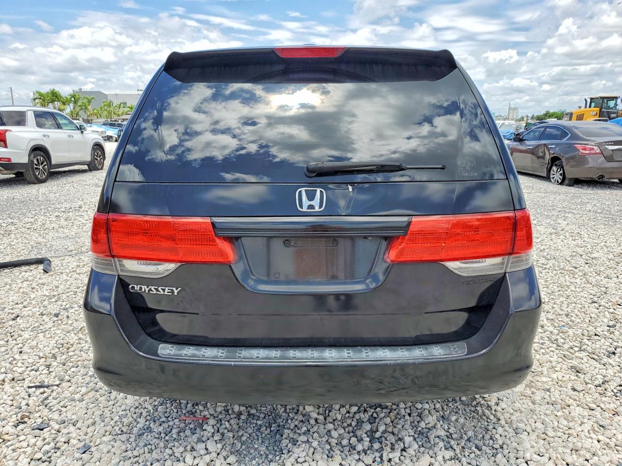 2010 Honda Odyssey Exl Black vin: 5FNRL3H74AB091374