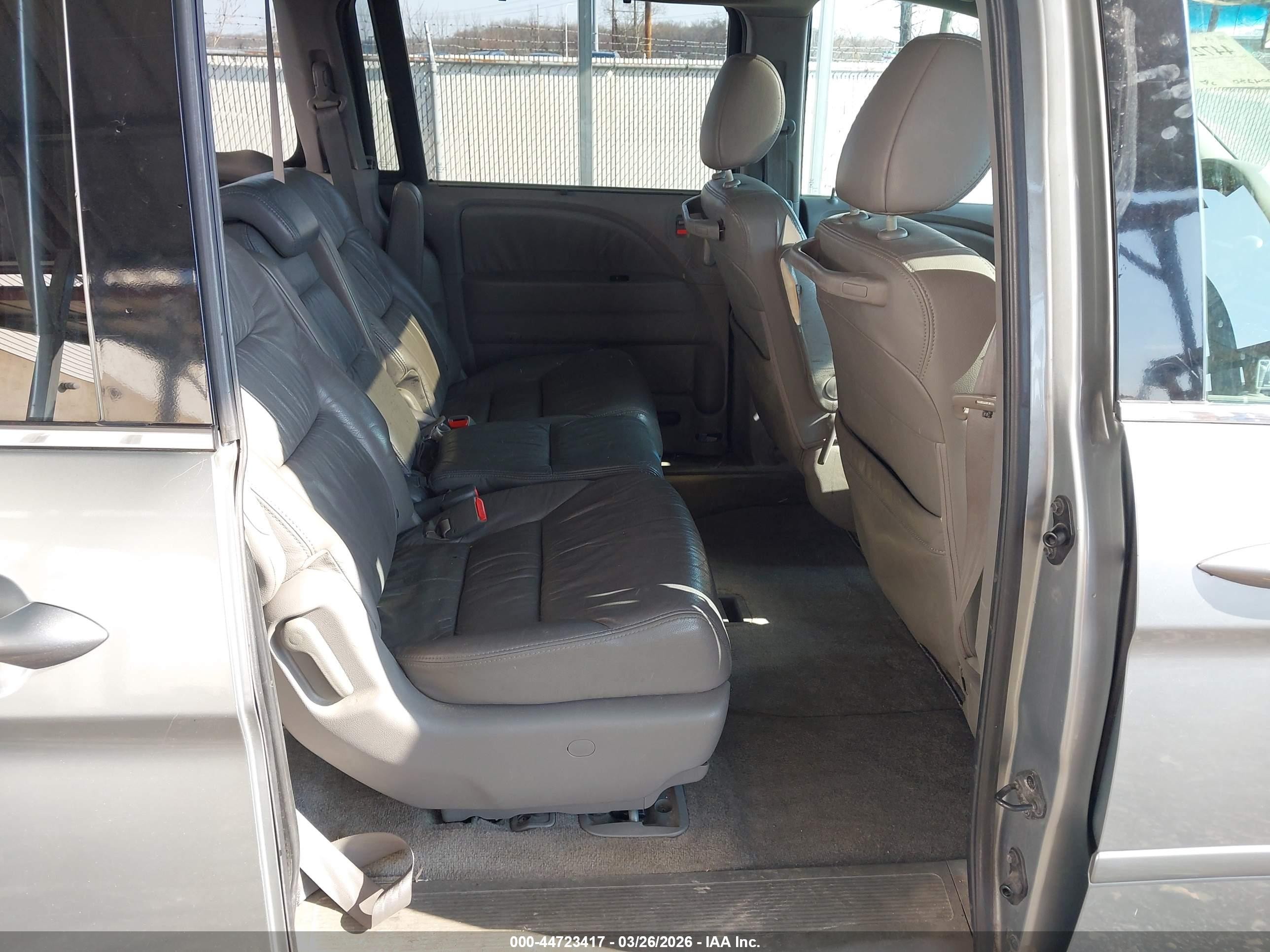 2010 Honda Odyssey Ex-l Turquoise vin: 5FNRL3H74AB093366