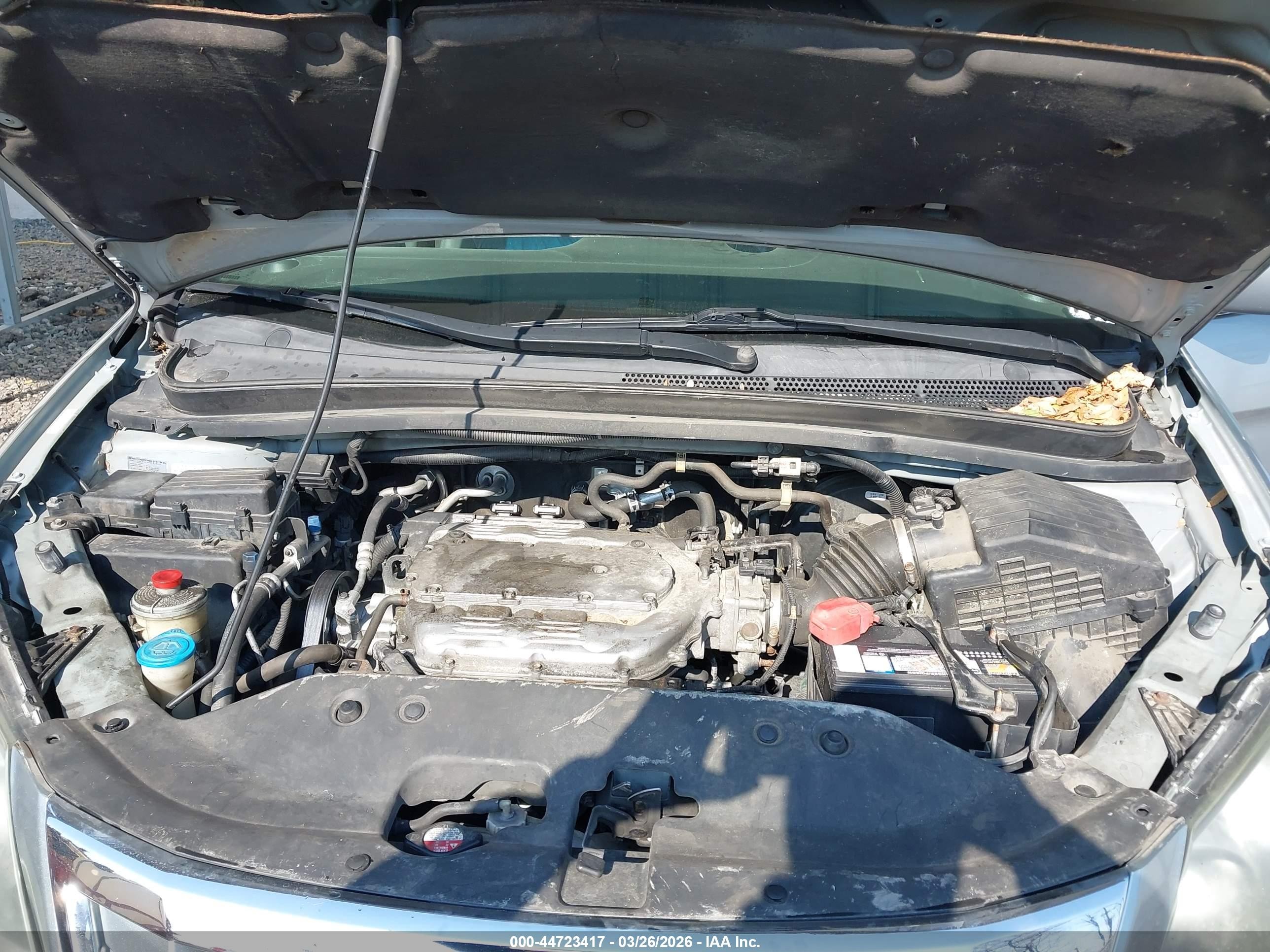 2010 Honda Odyssey Ex-l Turquoise vin: 5FNRL3H74AB093366