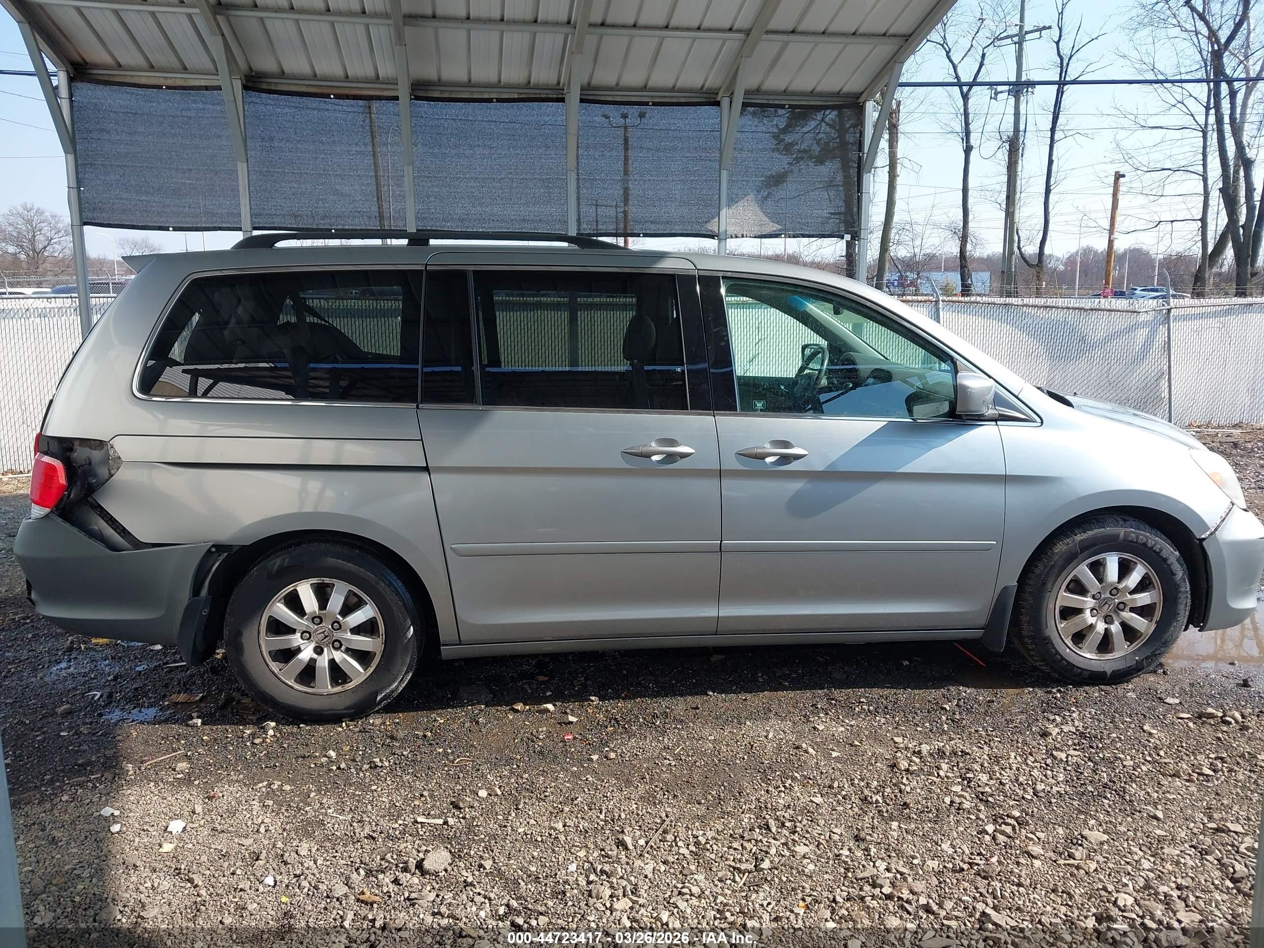 2010 Honda Odyssey Ex-l Turquoise vin: 5FNRL3H74AB093366